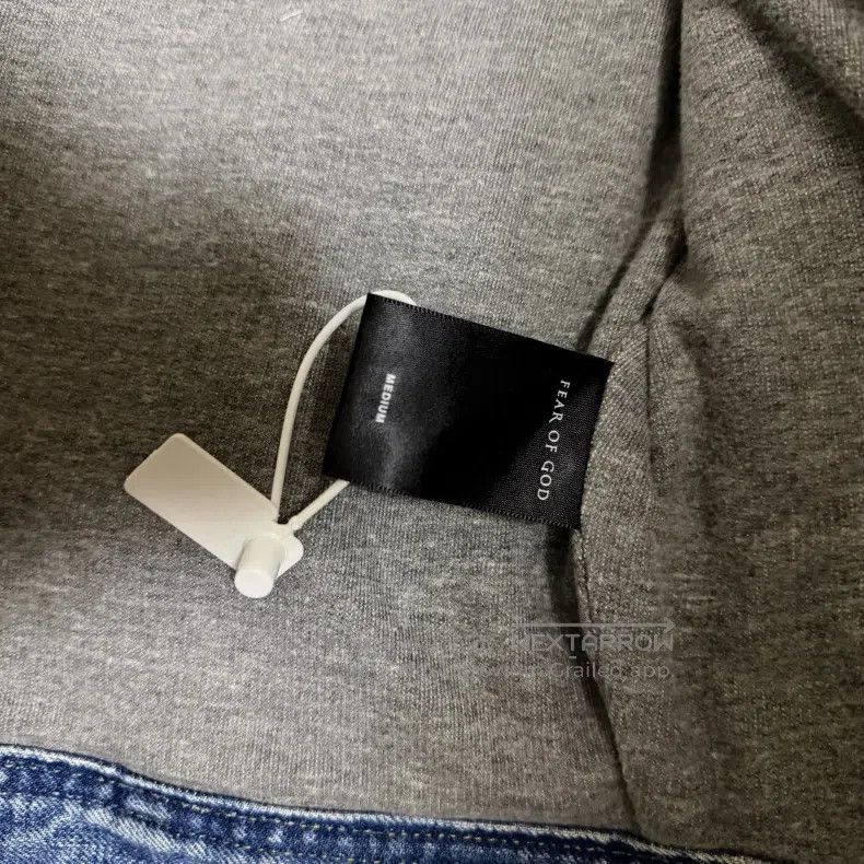 Fear of God Fear of God Denim patchwork hoodie Size US M / EU 48-50 / 2 - 4 Thumbnail