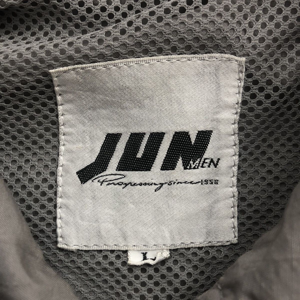 Japanese Brand × Jun Takahashi × Vintage Vintage JUN MEN Jacket Windbreaker Distressed Japanese Brand Size L / US 10 / IT 46 - 5 Thumbnail