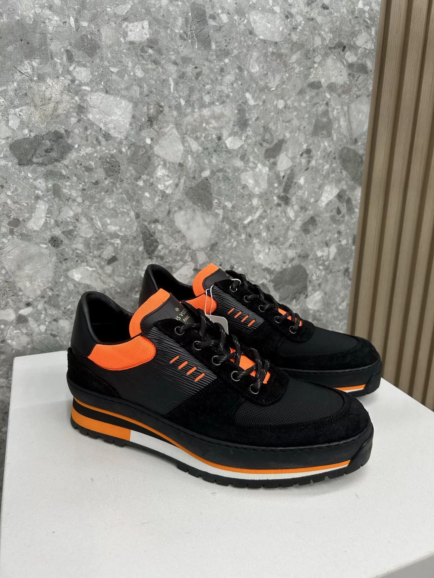 Louis Vuitton LV Black Orange Functional Dad Casual Shoes Size US 6 / EU 39 - 1 Thumbnail