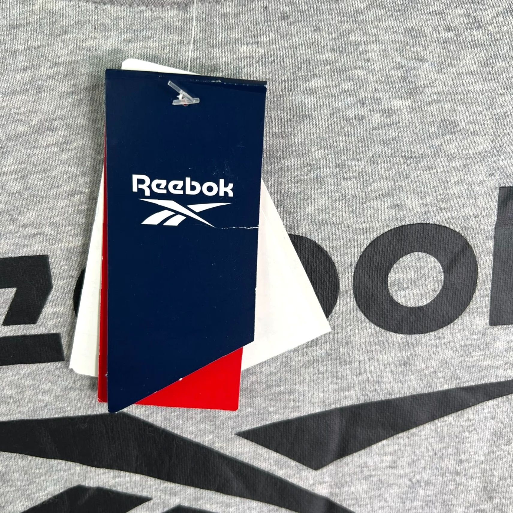 Reebok Reebok Training Sweatshirt Mens 2XL Gray Long Sleeve Spell Out NWT Size US XXL / EU 58 / 5 - 6 Thumbnail