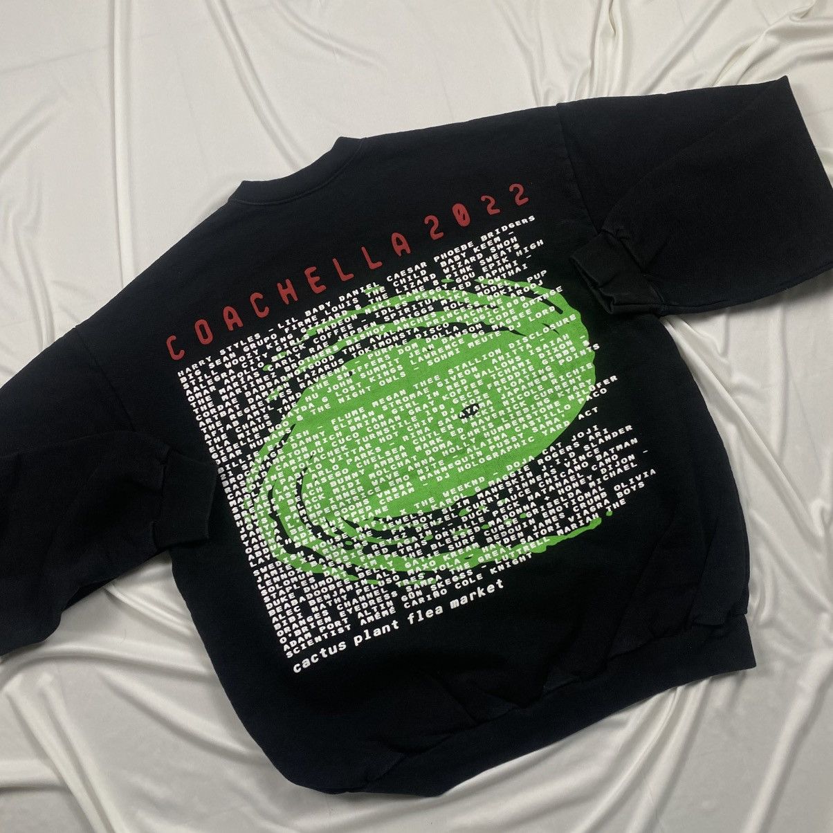 Cactus Plant Flea Market 2022 Coachella Festival Tour Crewneck Size US XL / EU 56 / 4 - 5 Thumbnail