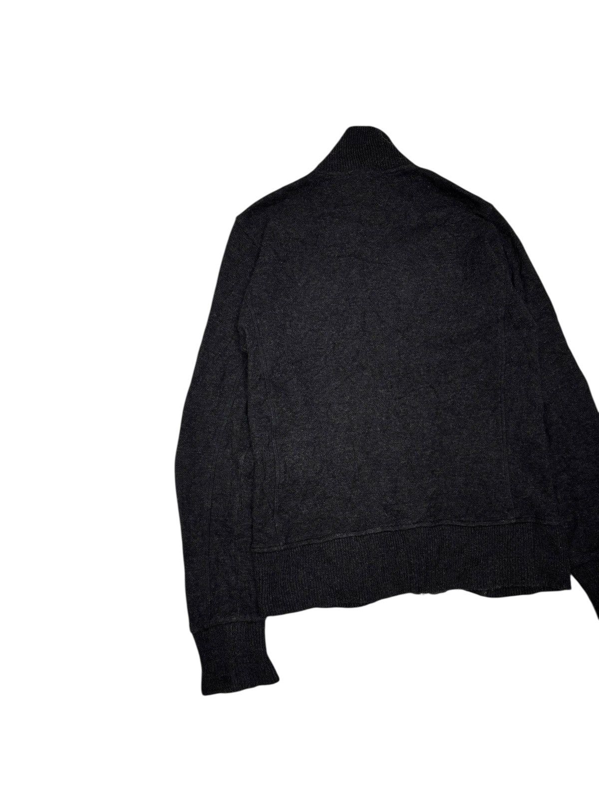 HYDROGEN HYDROGEN PUNK ITALY WOOL BLEND BLACK SWEATER Size US S / EU 44-46 / 1 - 8 Thumbnail