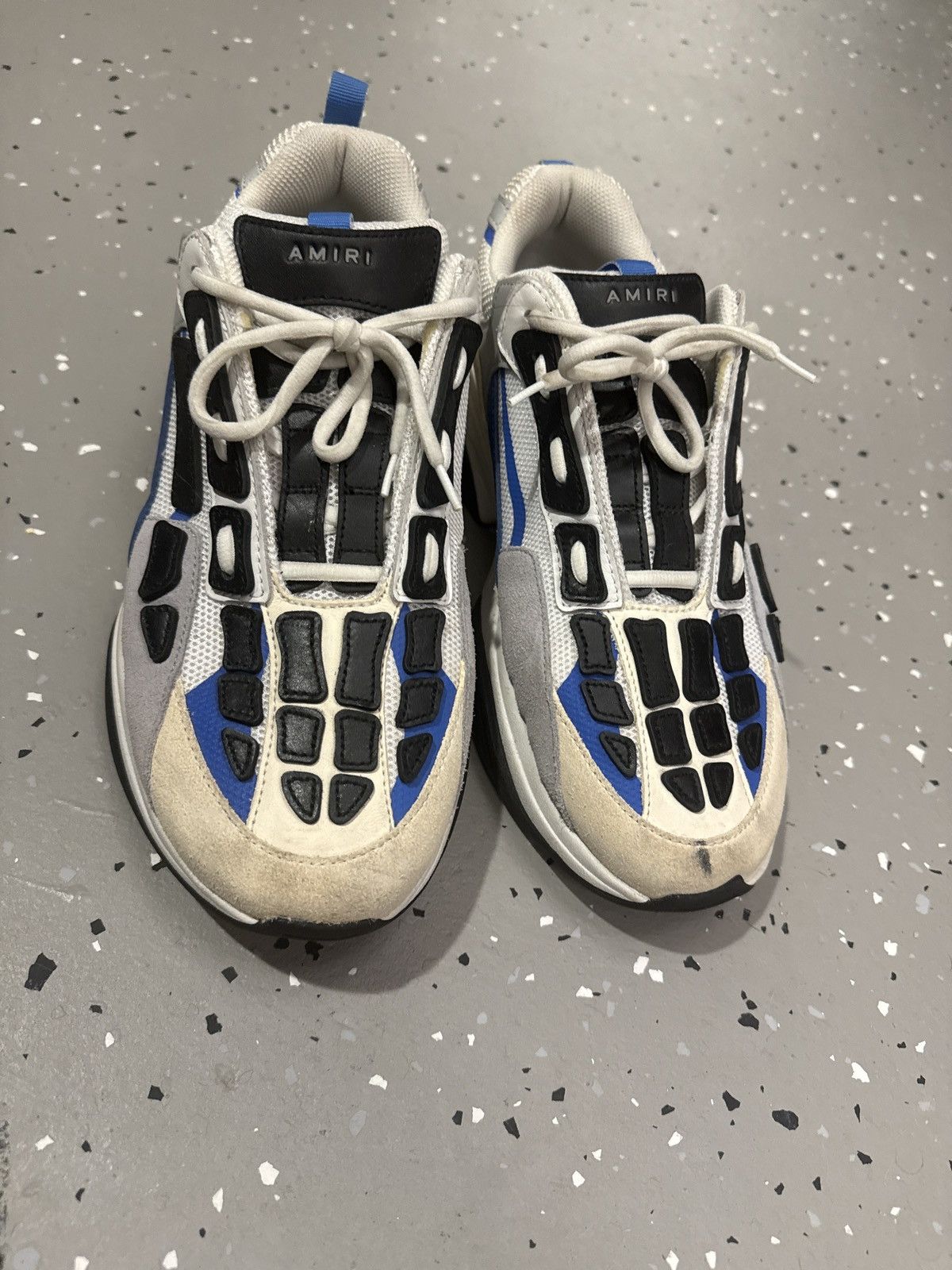 Amiri Amavi Bone Runners Size US 12 / EU 45 - 3 Thumbnail