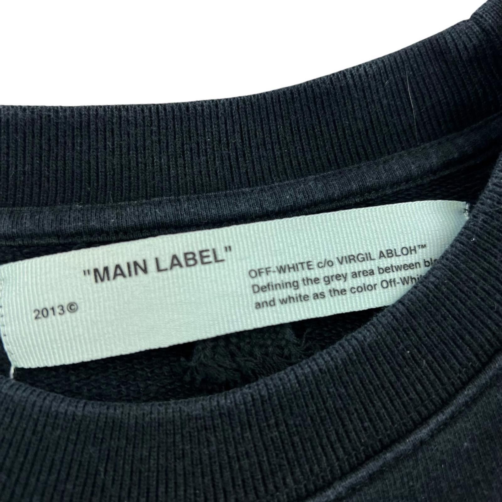 Off-White Off-White Black 3D Arrows Sweatshirt Size US M / EU 48-50 / 2 - 7 Thumbnail