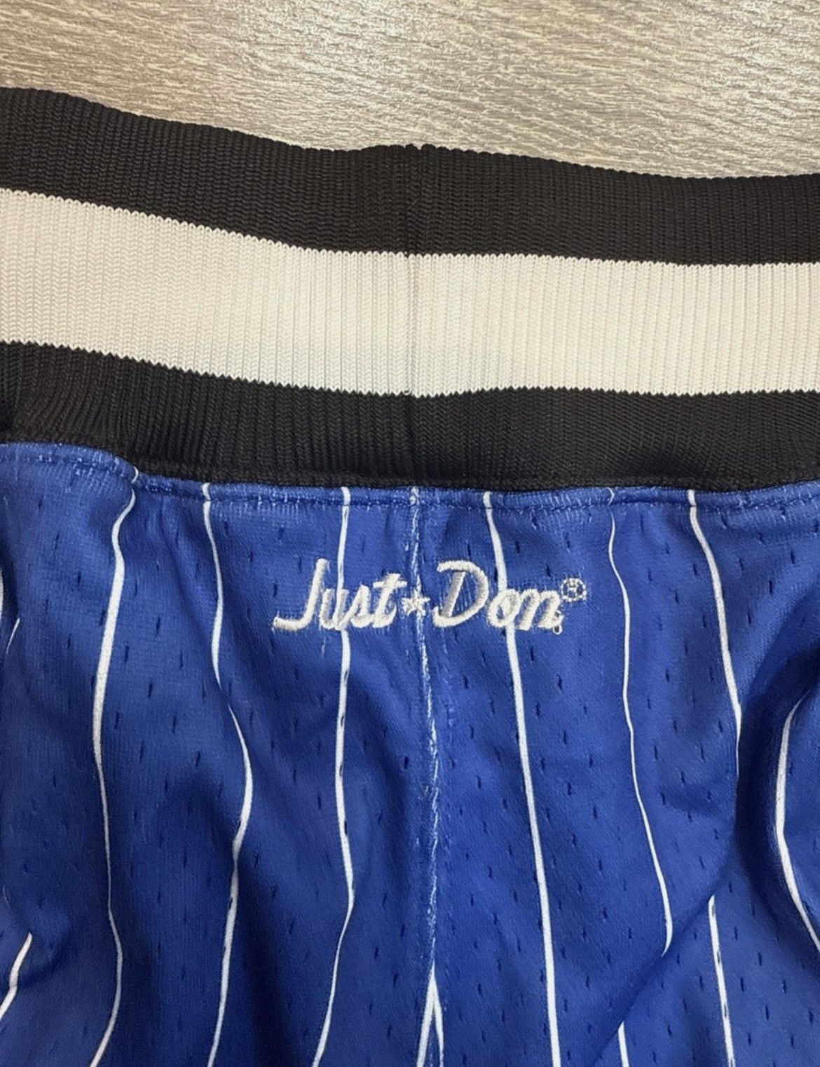 Just Don × Mitchell & Ness Just Don Magics shorts Size US 31 - 3 Thumbnail