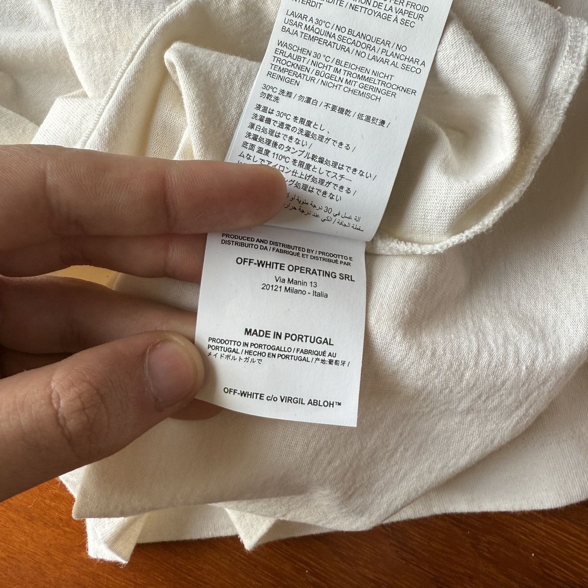 Off-White Off-White baggy gradient arrows tee fw19 Size US XL / EU 56 / 4 - 7 Thumbnail