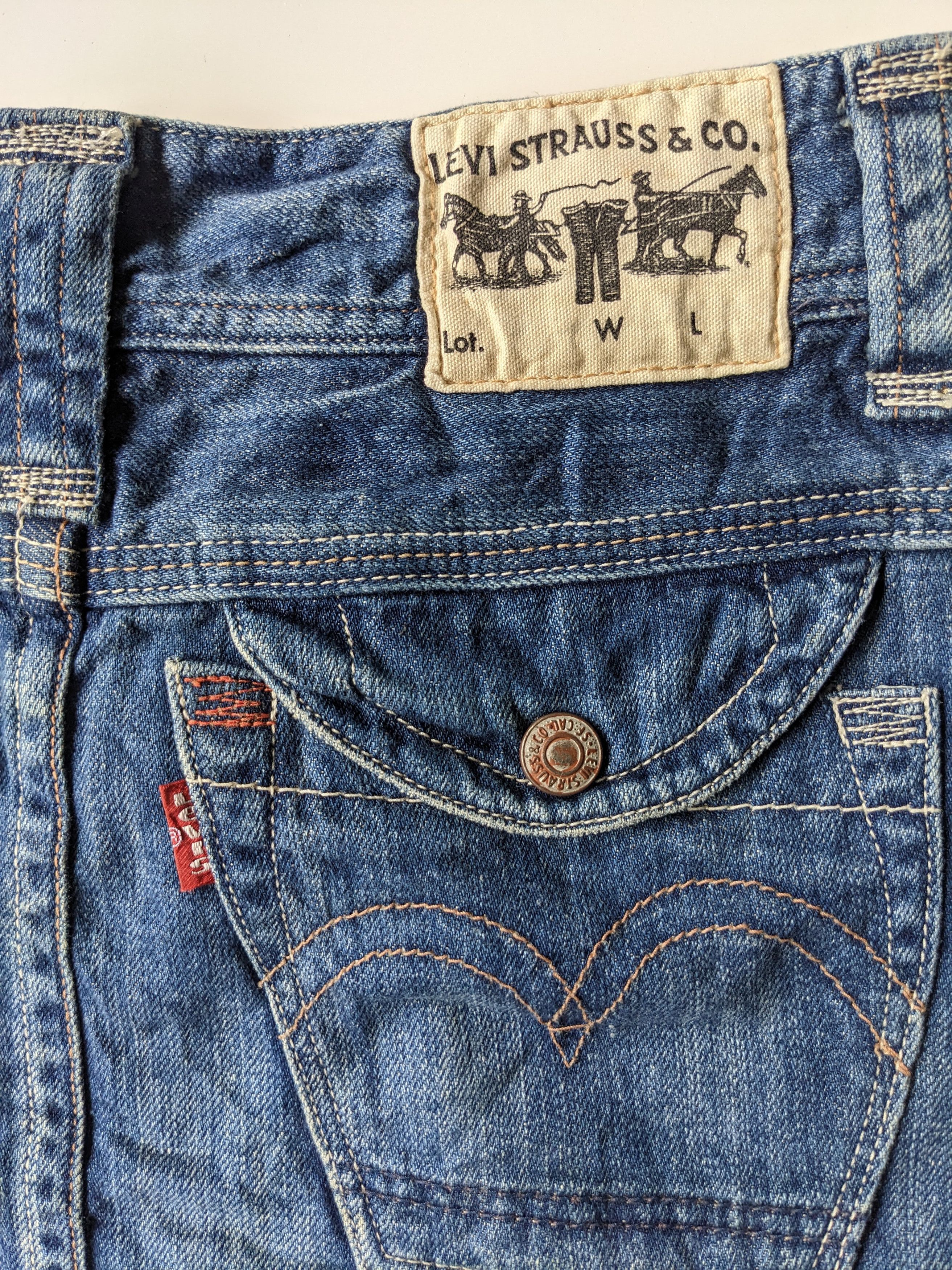Levi's × Levi's Vintage Clothing Levi's mini skirt Size 30" / US 8 / IT 44 - 3 Thumbnail