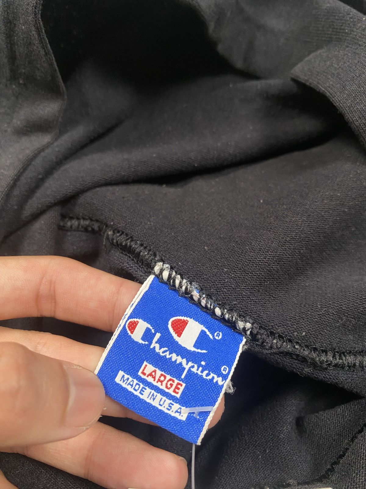 Champion Vintage 90s Champion Script Spellout Pullover Size US L / EU 52-54 / 3 - 5 Thumbnail