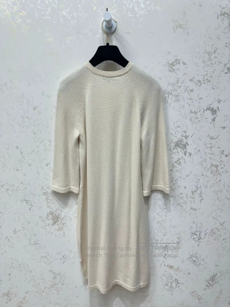 Chanel Chanel Athens Series Beige Cashmere Knitted Skirt Size XXS / US 00 / IT 34 - 2 Thumbnail