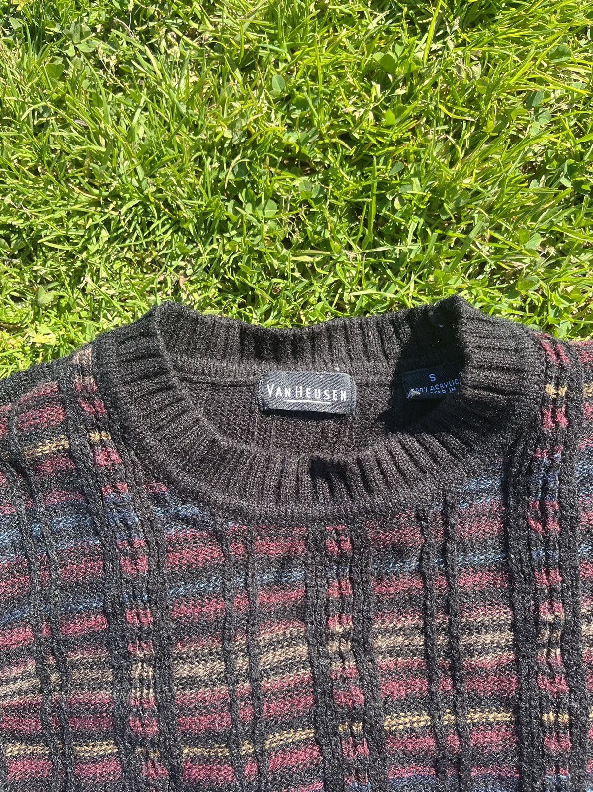 Van Heusen × Vintage Vintage Van Heusen Knit Sweater Size US S / EU 44-46 / 1 - 2 Thumbnail