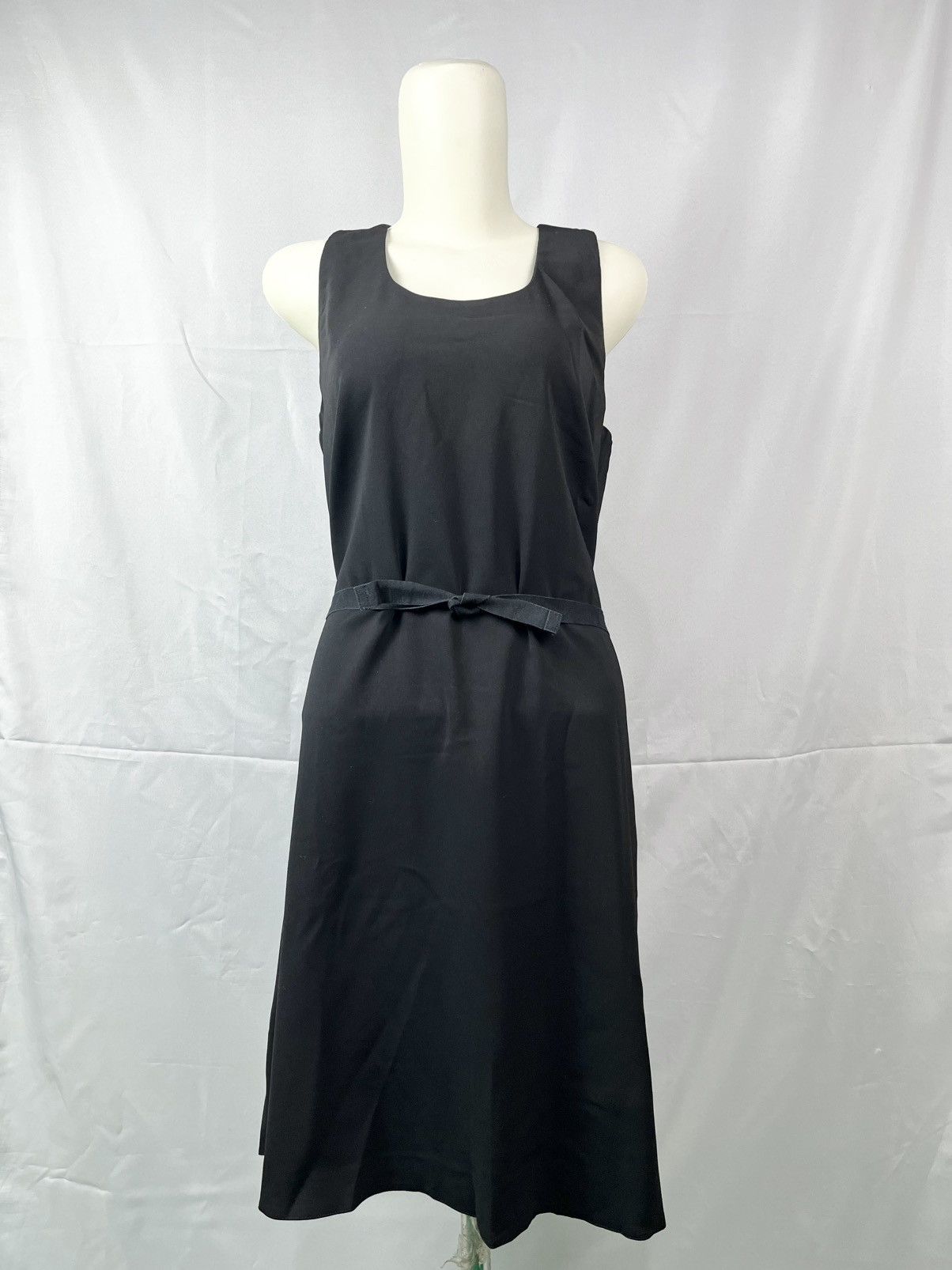 MM6 MM6 MAISON MARGIELA RIBBON-TIE PINAFORE DRESS Size XS / US 0-2 / IT 36-38 - 10 Thumbnail