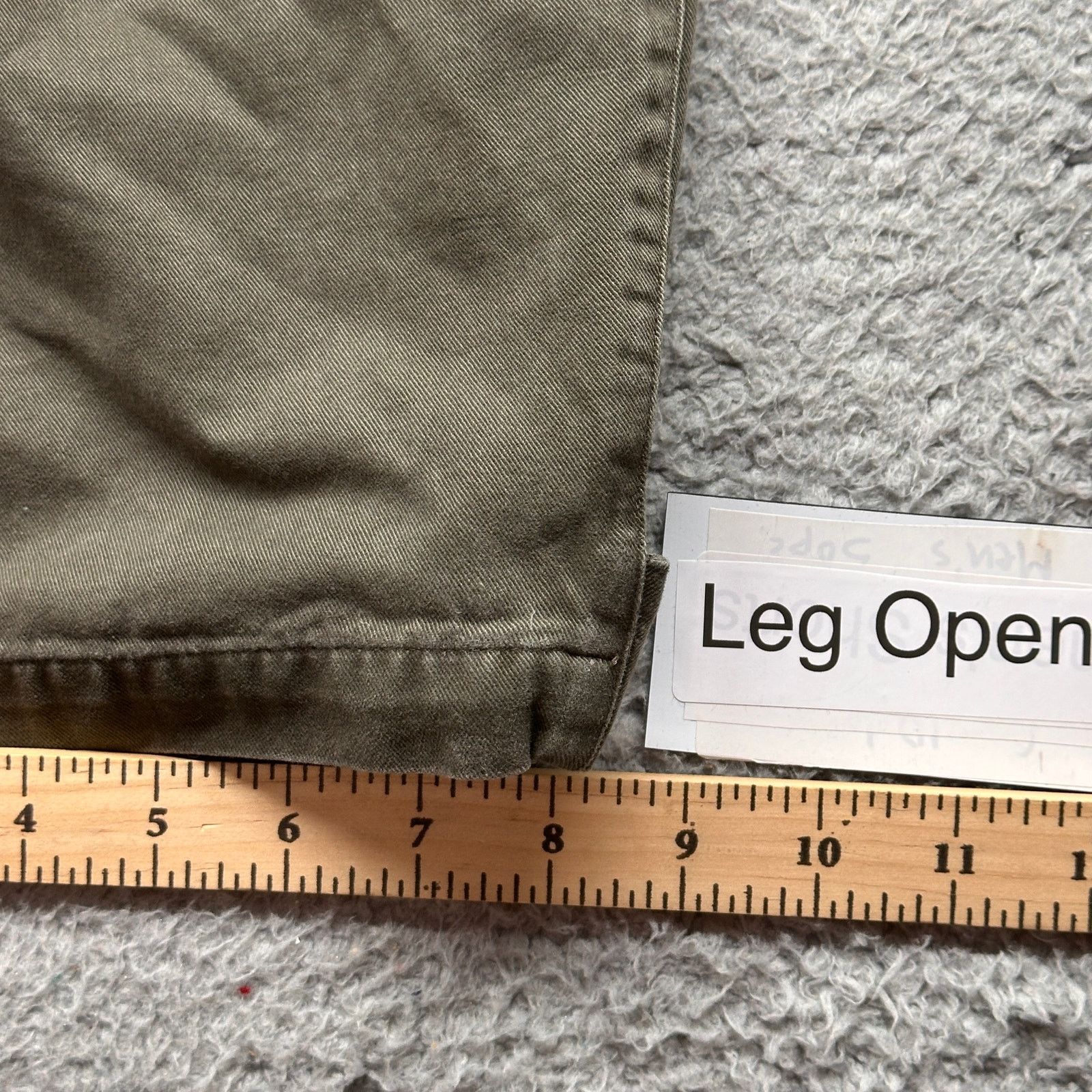Other Vintage Rag Wear Cargo Pants Mens 36x30 Olive Adjustable Size US 36 / EU 52 - 6 Thumbnail