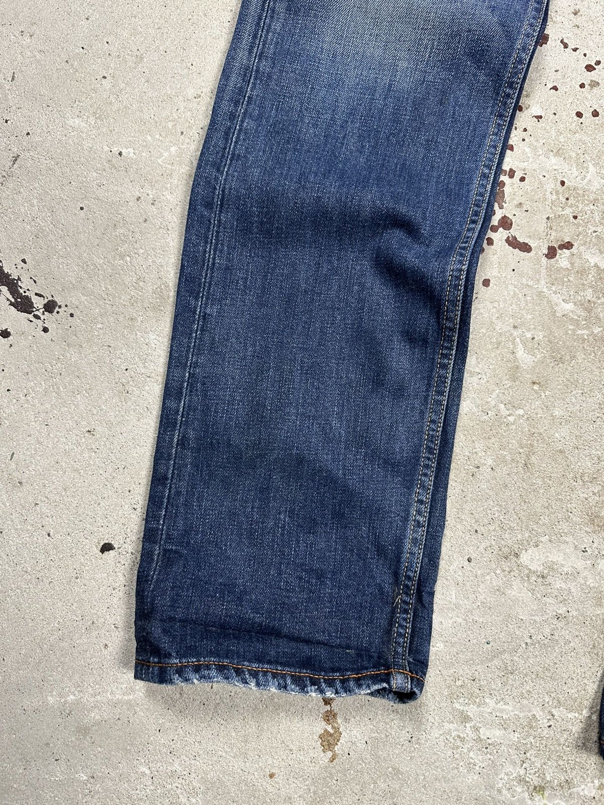 Adidas RARE Adidas Conductor Washed Navy Denim Pants Jeans y2k Size US 29 - 4 Thumbnail