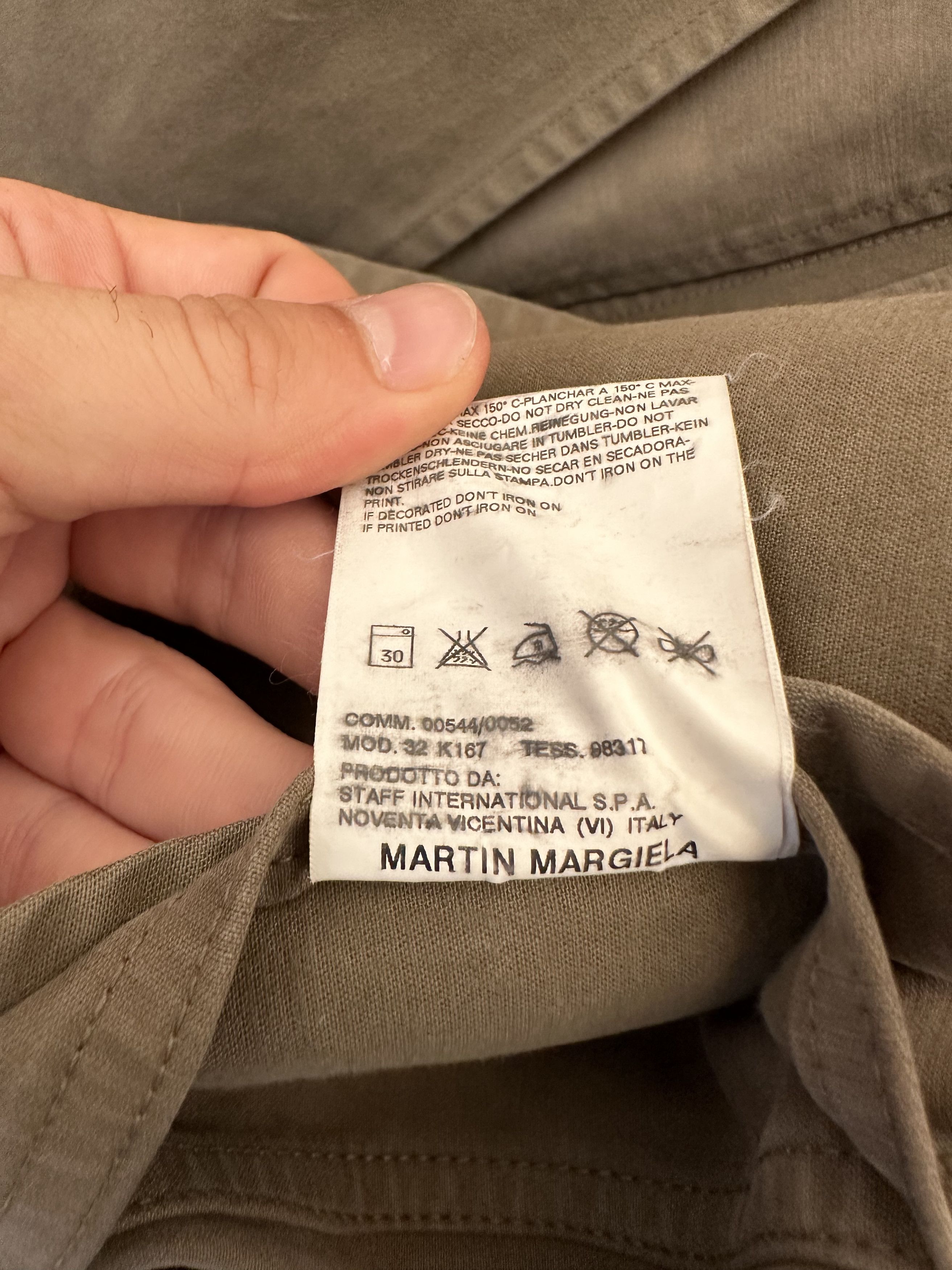 Maison Margiela TRANSFORMABLE 2 LENGTH GARMENT Size US XS / EU 42 / 0 - 9 Thumbnail