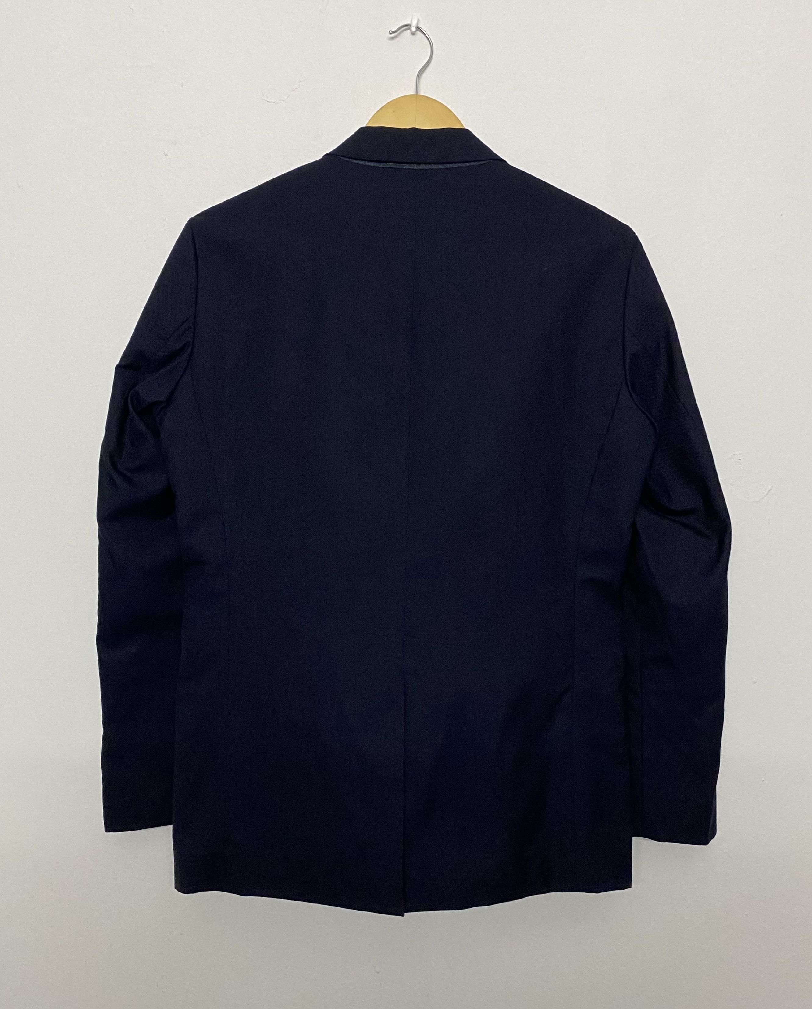Edifice Japan 417 FOR ONE SEVEN by ÉDIFICE Navy Gold Button Coat Blazer Size US S / EU 44-46 / 1 - 2 Thumbnail