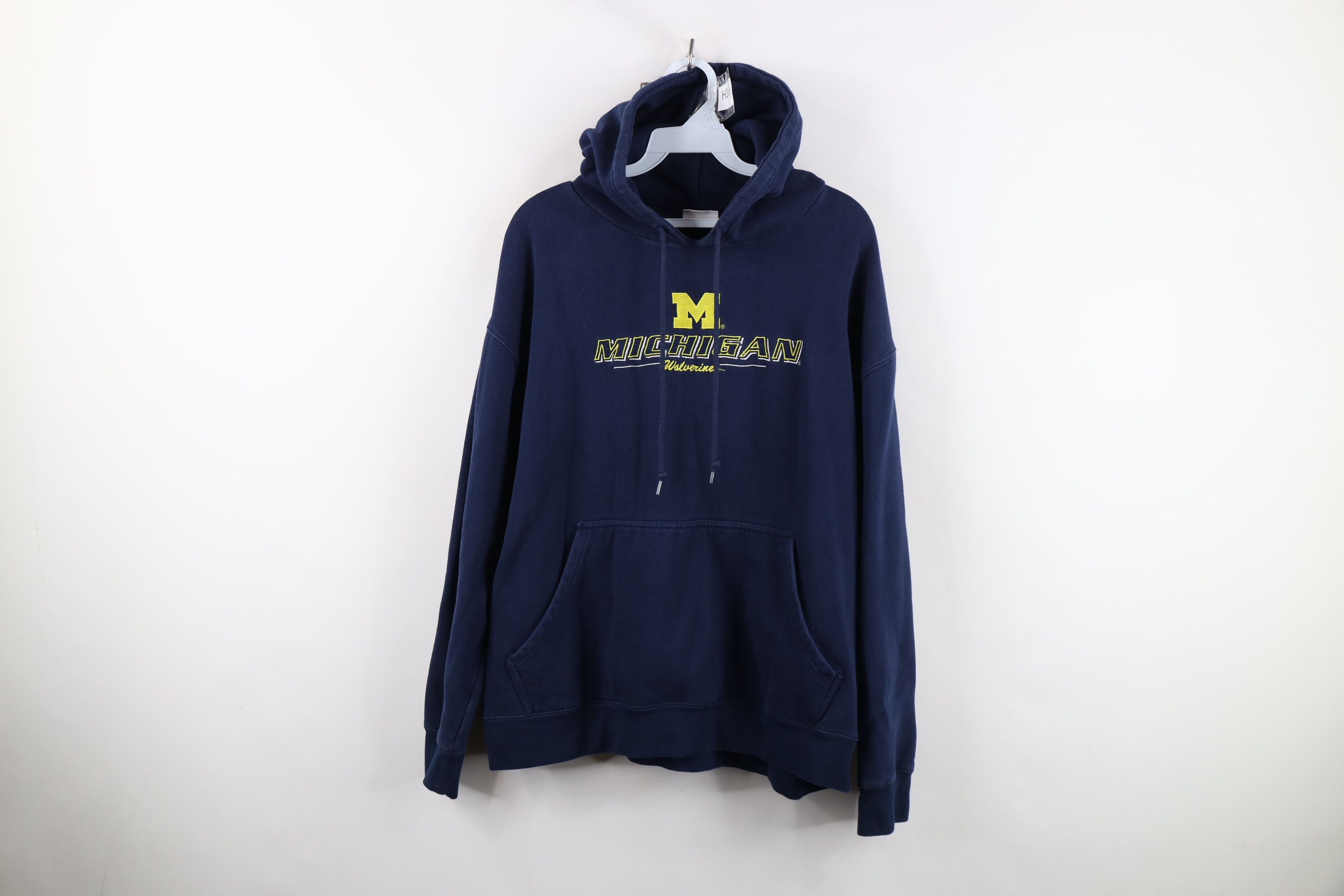 Vintage Spell University of Michigan Hoodie Sweatshirt Blue