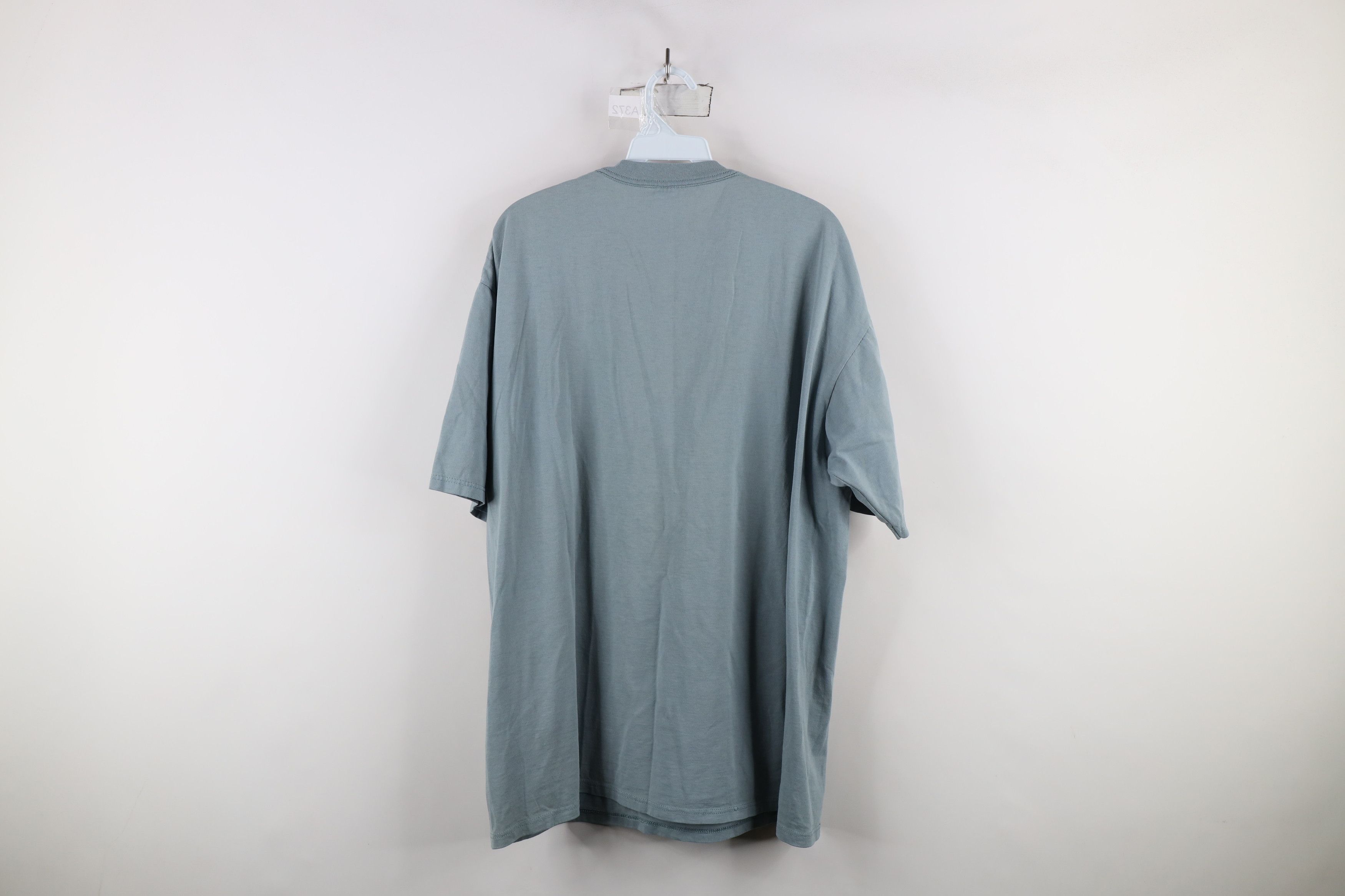 Vintage Vintage 90s Streetwear Nature Duck Short Sleeve T-Shirt Blue Size US XL / EU 56 / 4 - 9 Thumbnail