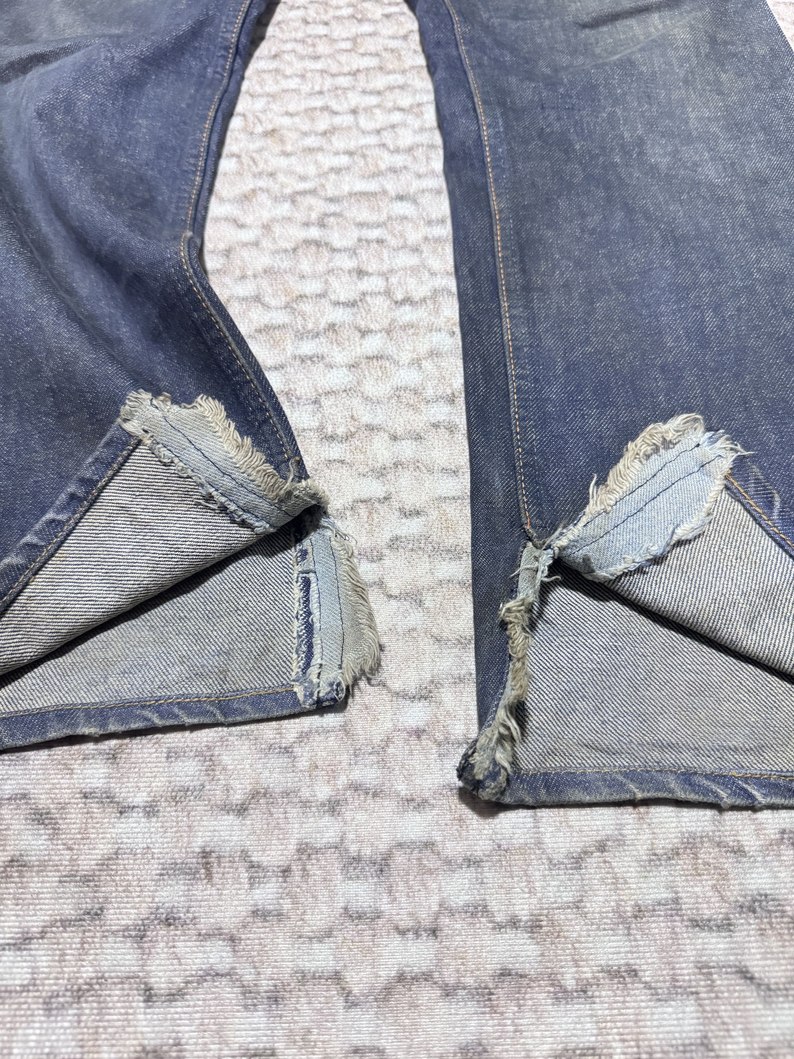 W&LT Vintage W&LT Walter Van Beirendonck Distressed Jeans Size US 30 / EU 46 - 10 Thumbnail