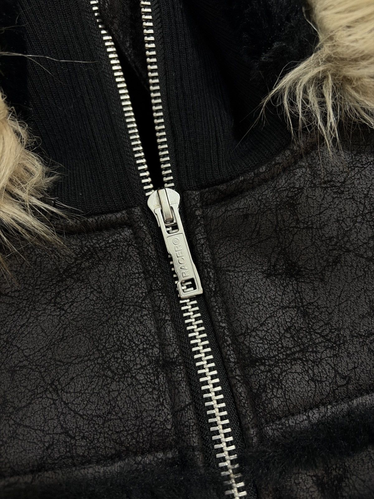 Racer Worldwide Racer Worldwide Black Sheepskin Jacket Size US S / EU 44-46 / 1 - 7 Thumbnail