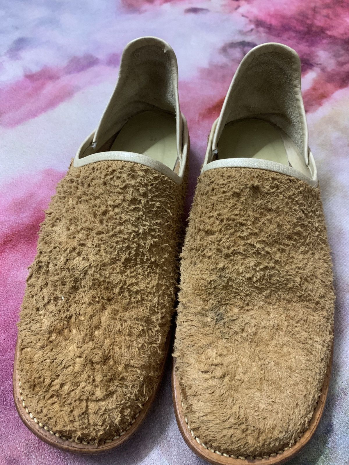 Issey Miyake Permanente by Issey Miyake Suede Slip On Shoes Size US 6 / IT 36 - 3 Thumbnail