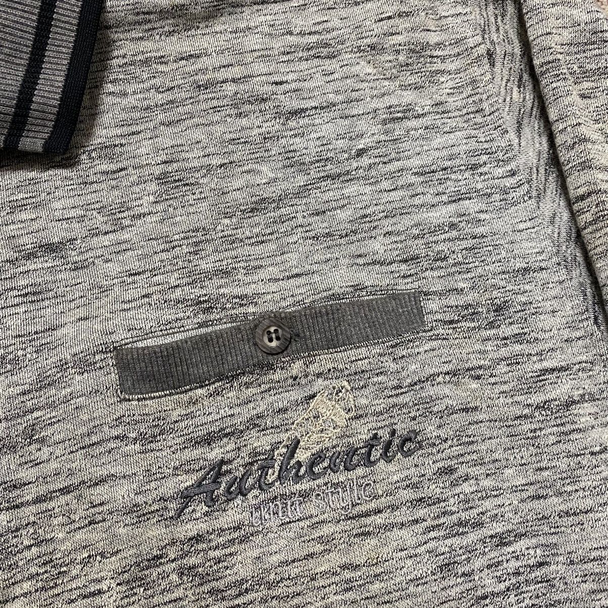 Japanese Brand × Vintage Vintage Button Crewneck Lodging House Gray Size US L / EU 52-54 / 3 - 5 Thumbnail