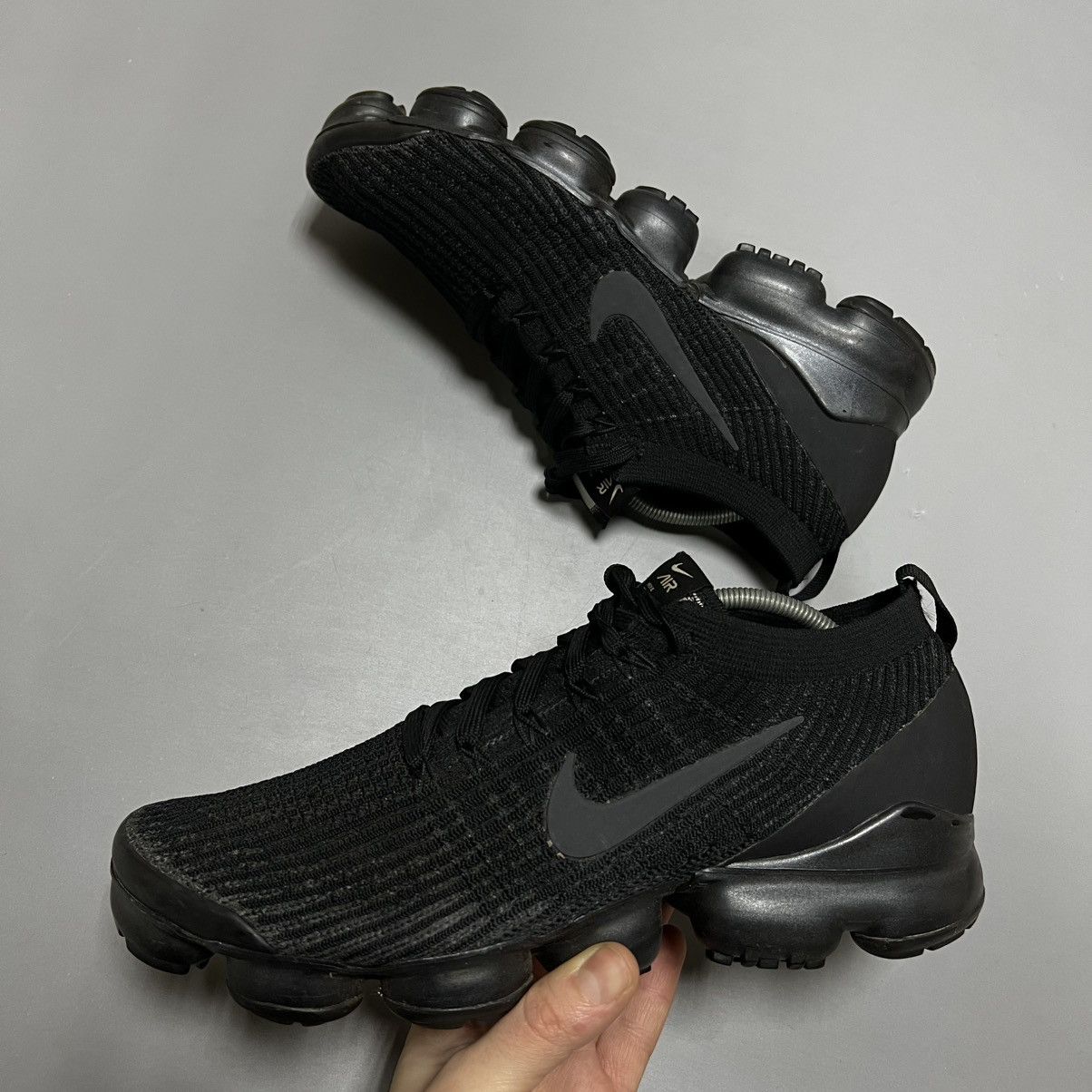 Nike Nike Air Vapormax Flyknit 3 Black AJ6910-002 Y2K Size US 11 / IT 41 - 2 Thumbnail
