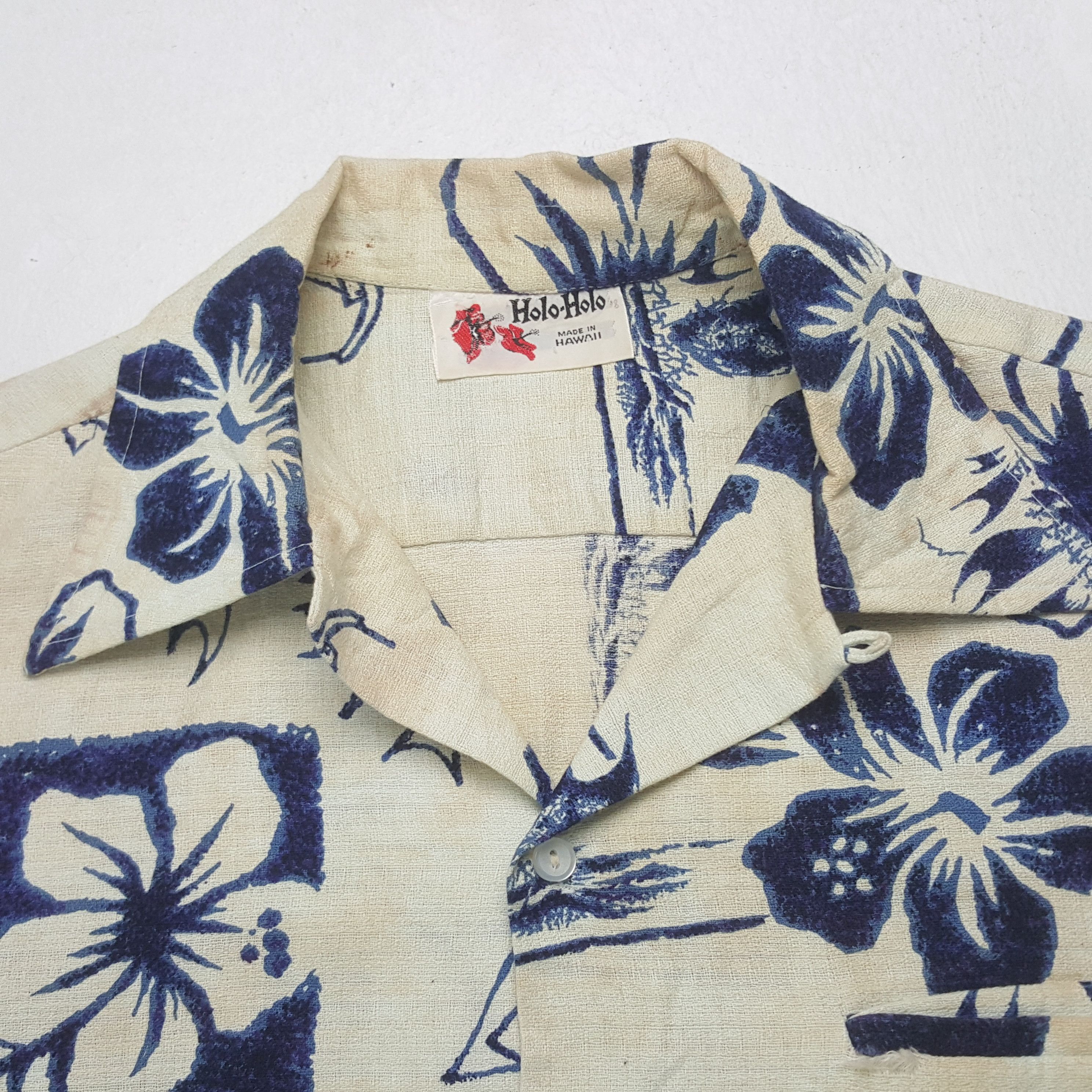 Vintage Vintage Holo-Holo Hawaii Shirt Button Up RR13 Size US XL / EU 56 / 4 - 5 Thumbnail