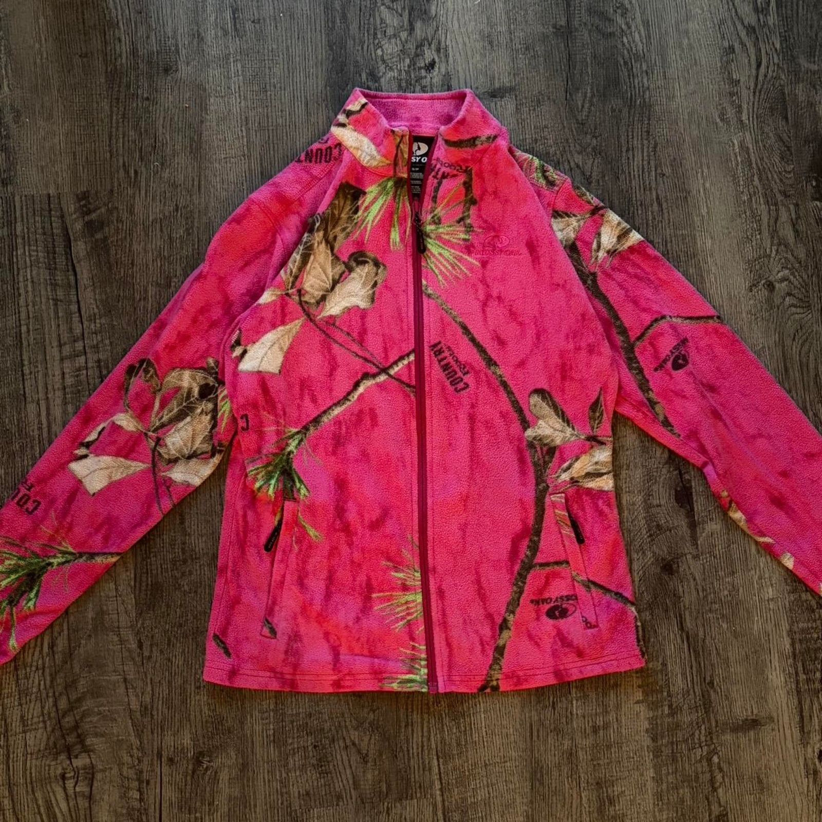 Mossy Oaks Pink mossy oak camo fleece Size S / US 4 / IT 40 - 2 Thumbnail