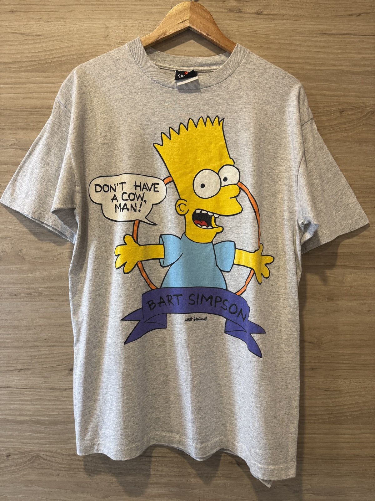 The Simpsons × Vintage VINTAGE 90s BART SIMPSON single character Size US L / EU 52-54 / 3 - 2 Thumbnail