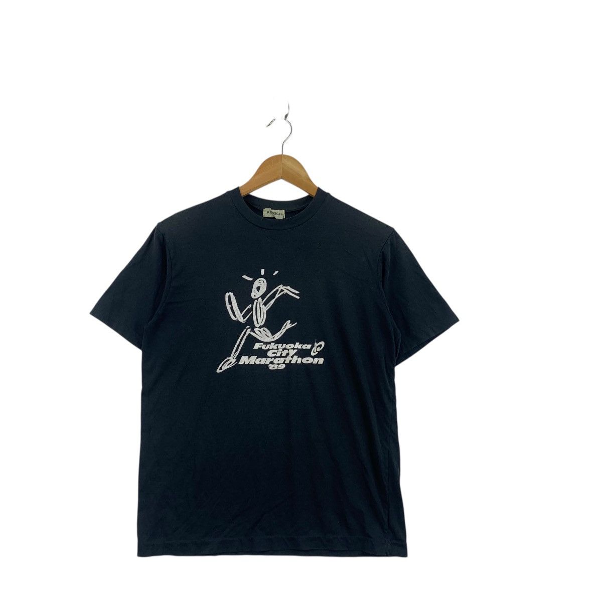 Vintage Vintage 1989 FUKUOKA CITY MARATHON Animation Tee Shirt Top Size S / US 4 / IT 40 - 3 Thumbnail