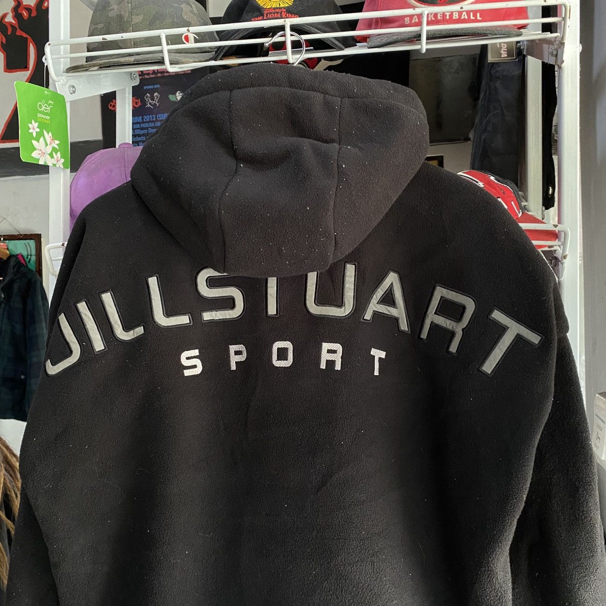 Jil Stuart Vintage Jill Stuart Sport Spell Out Fleece Hoodie Size US L / EU 52-54 / 3 - 3 Thumbnail