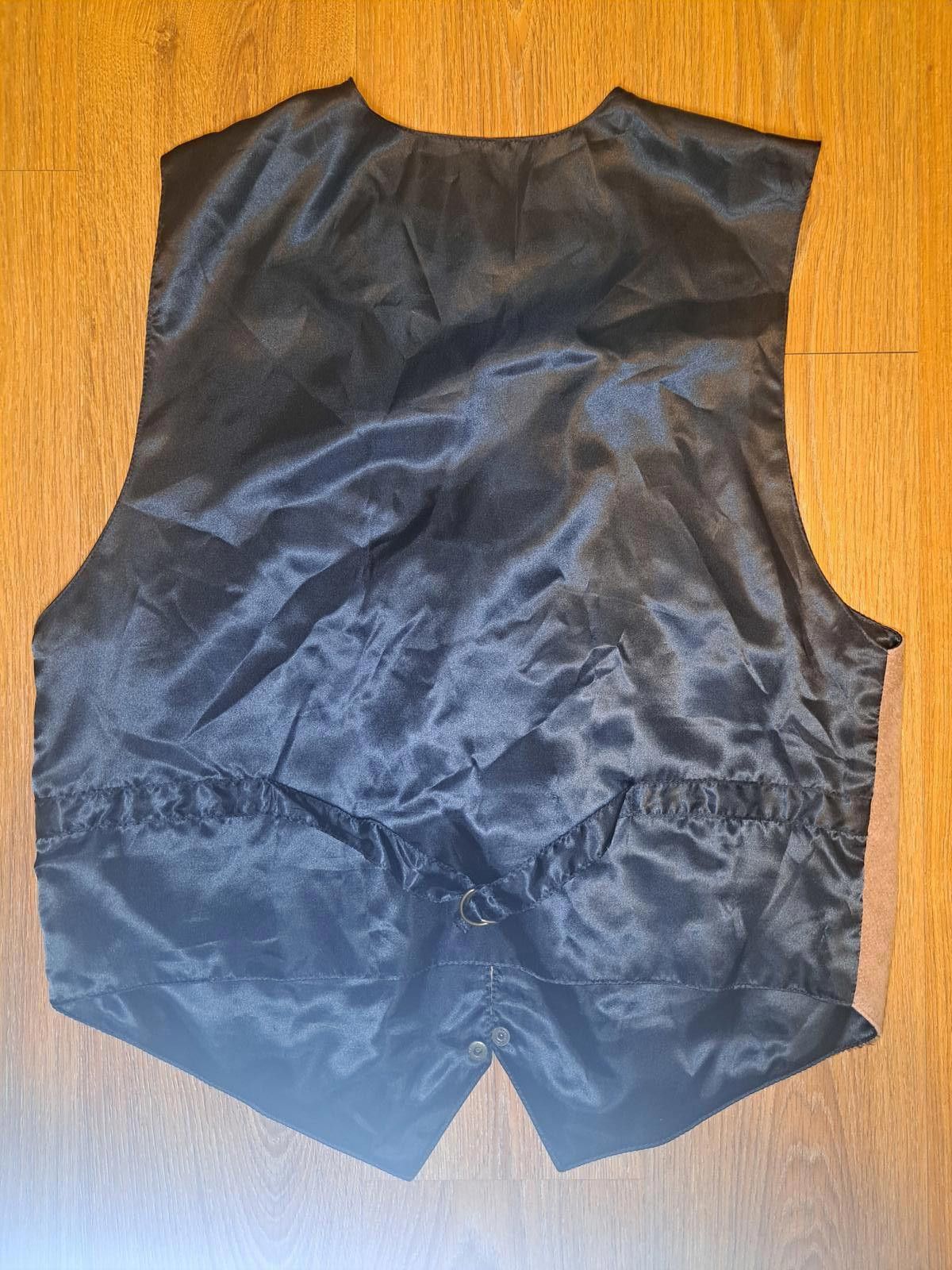Scully Scully Genuine 100% Leather Vest Mens XXL Brown Adjustable Size US XXL / EU 58 / 5 - 6 Thumbnail