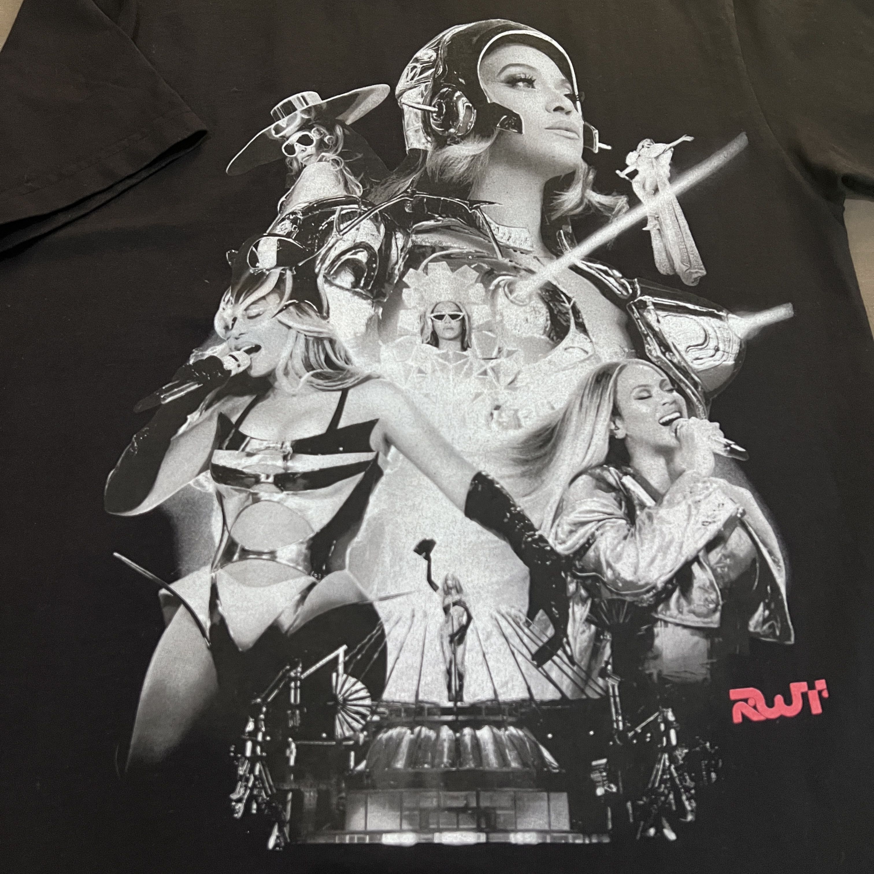 Band Tees × Rap Tees Beyonce Renaissance World Tour Promo Promo Tee R&B Hiphop Size US M / EU 48-50 / 2 - 4 Thumbnail
