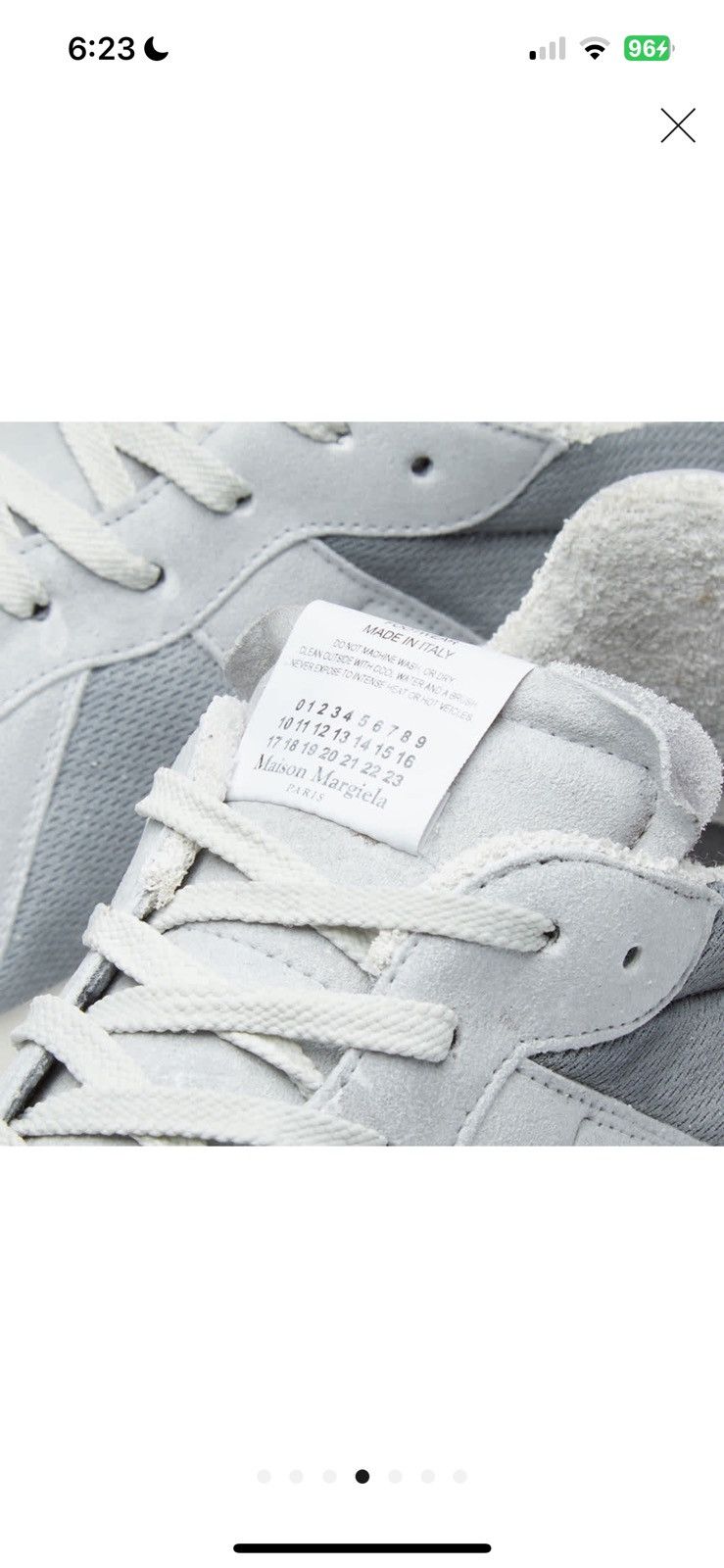Maison Margiela MAISON MARGIELA 22 PAINTED RETRO RUNNER SNEAKER 43 Size US 10 / EU 43 - 13 Thumbnail