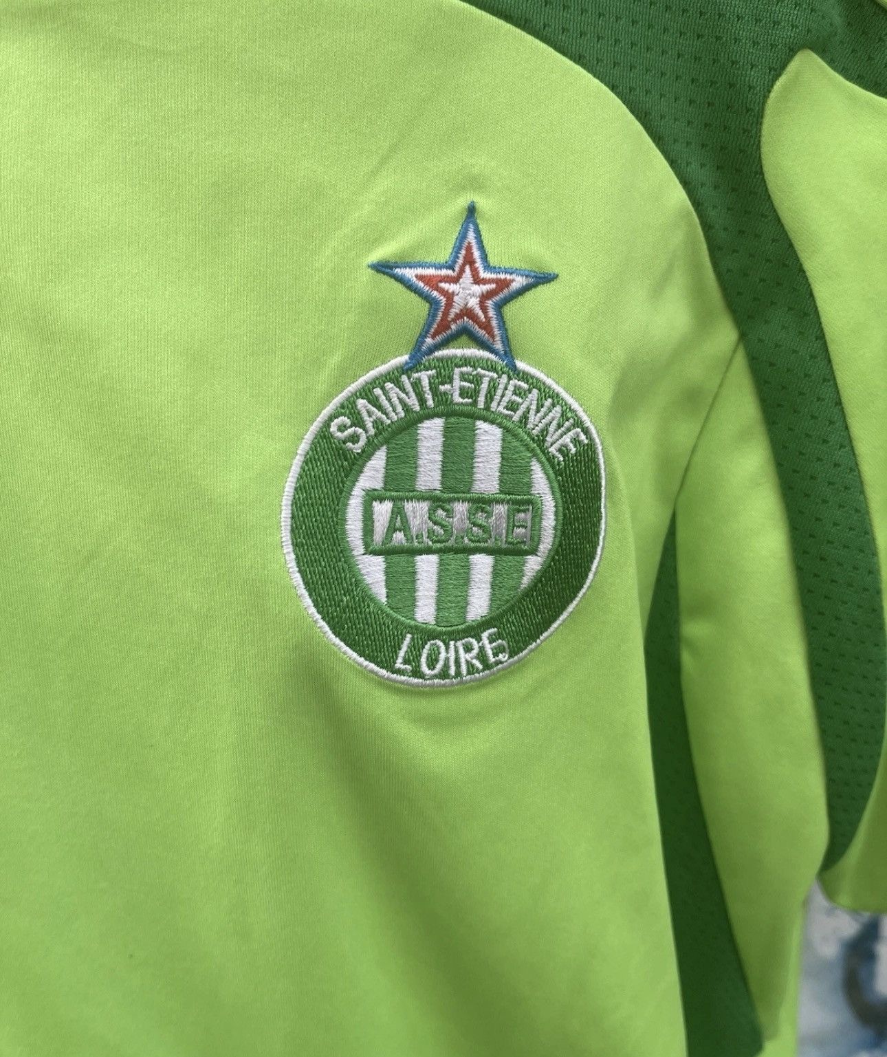 Adidas Jersey saint etienne Size US XL / EU 56 / 4 - 2 Thumbnail
