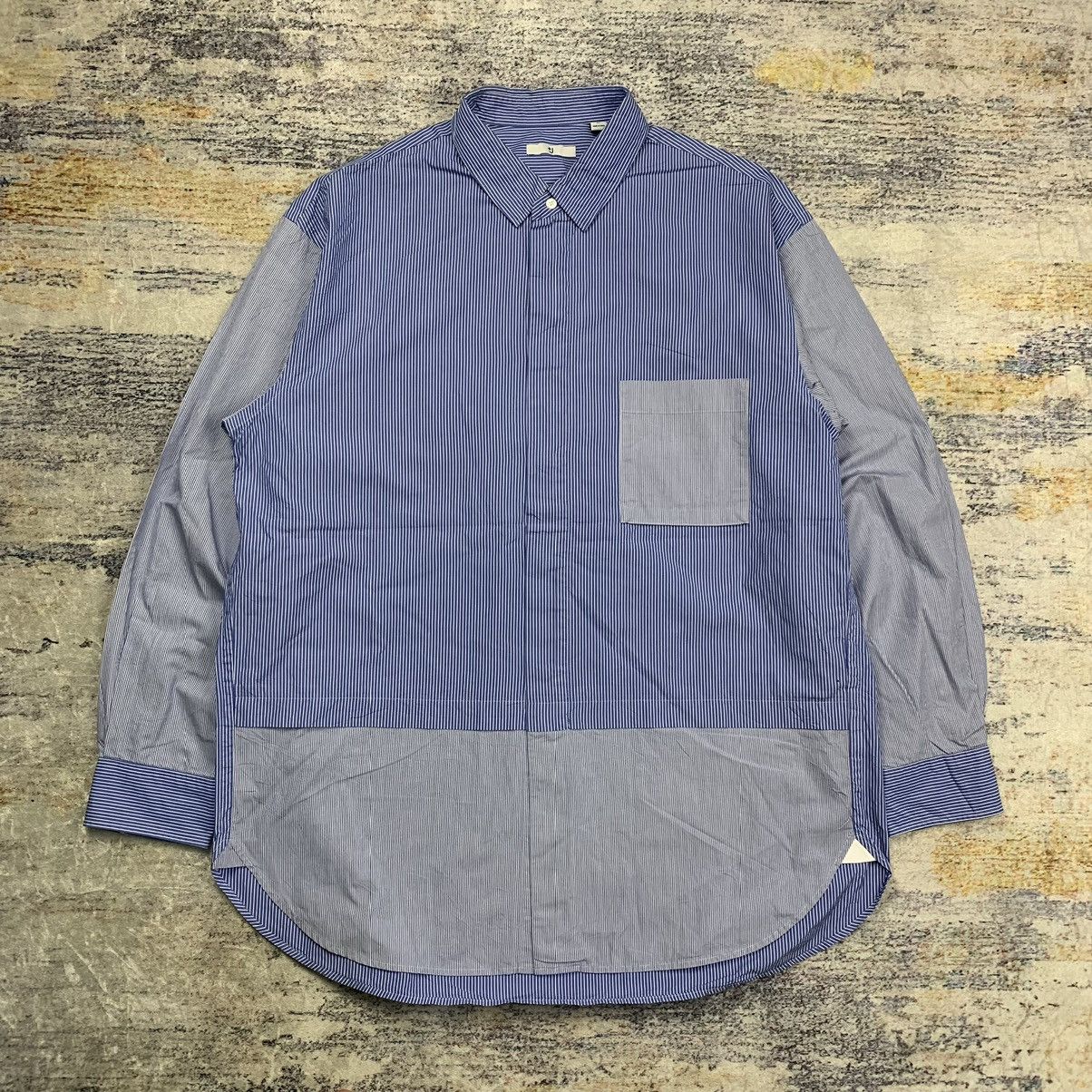 Uniqlo +j jil sander oversized shirt fw 2020