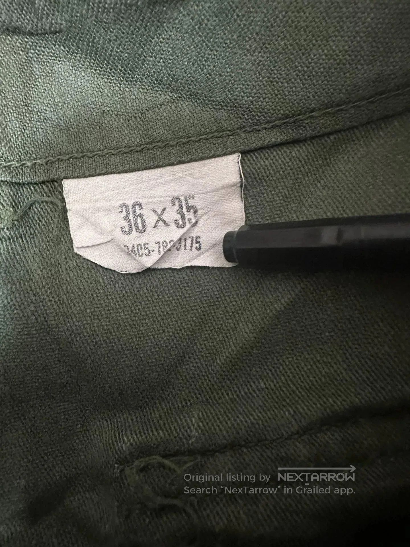Vintage Vintage OG107 Military Pants New. Size US 36 / EU 52 - 3 Thumbnail