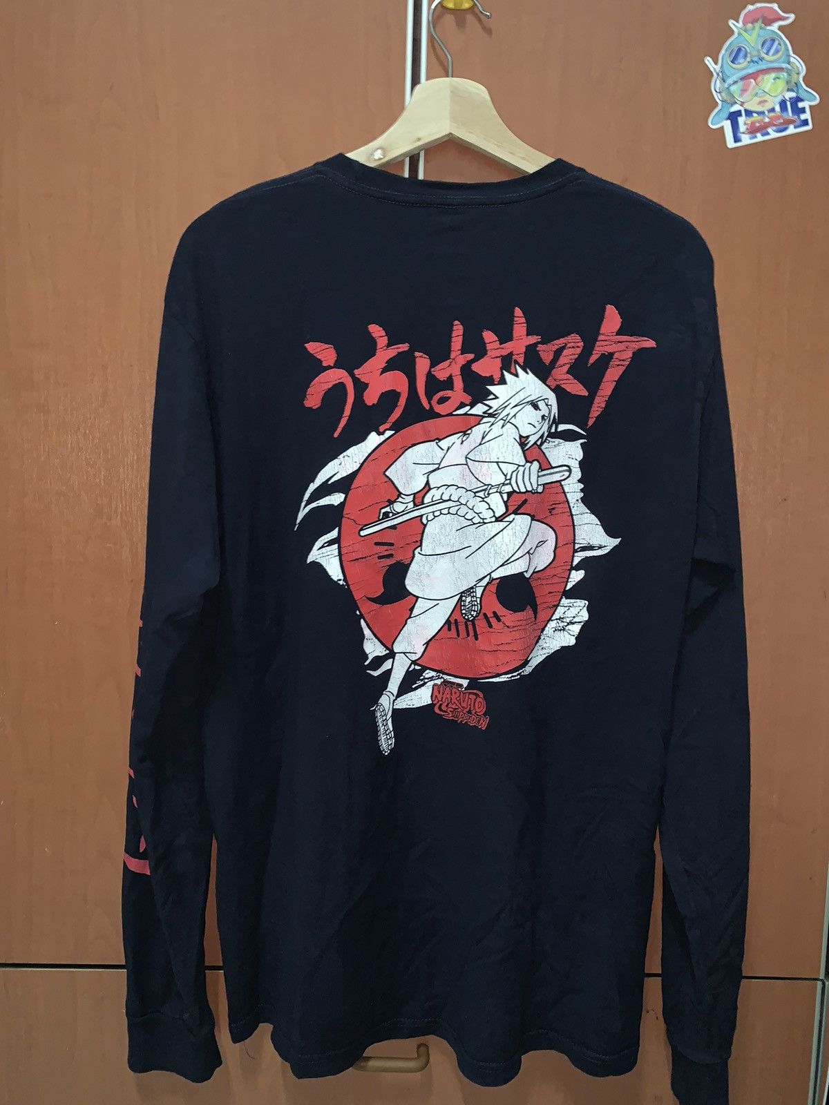 Anime NARUTO LONGSLEEVE T-shirt(SASUKE UCHIHA)RARE Size US M / EU 48-50 / 2 - 1 Thumbnail