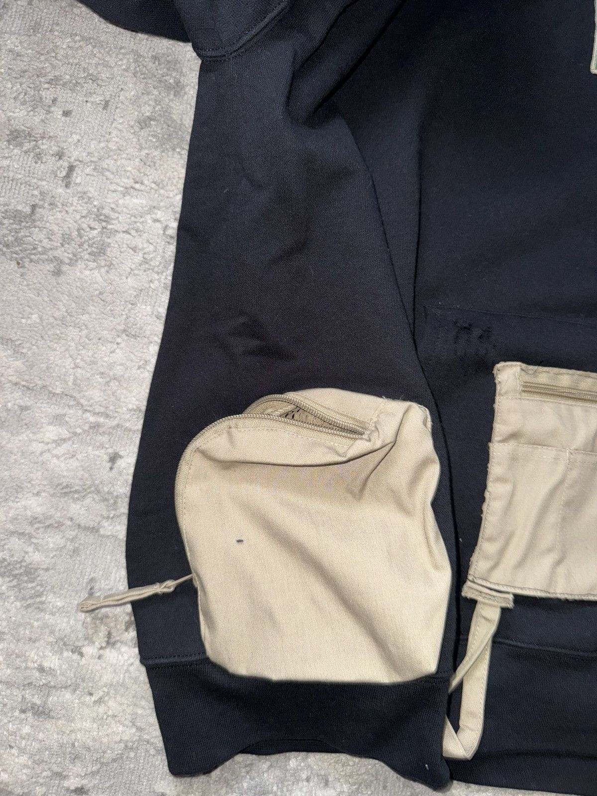 Hanes Custom Hanes x MasterSportsman MultiPocket distressed hoodie Size US XL / EU 56 / 4 - 8 Thumbnail