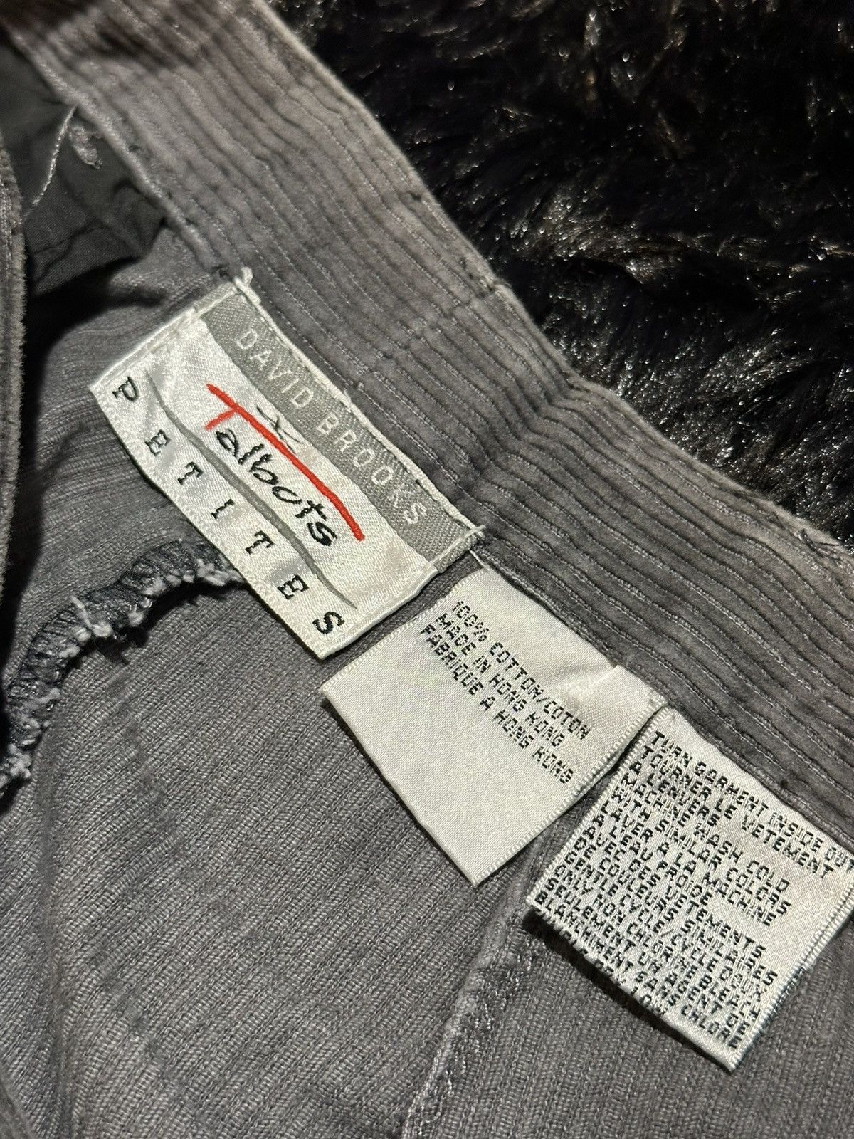 Other Grey Corduroy Pants Size US 30 / EU 46 - 2 Thumbnail