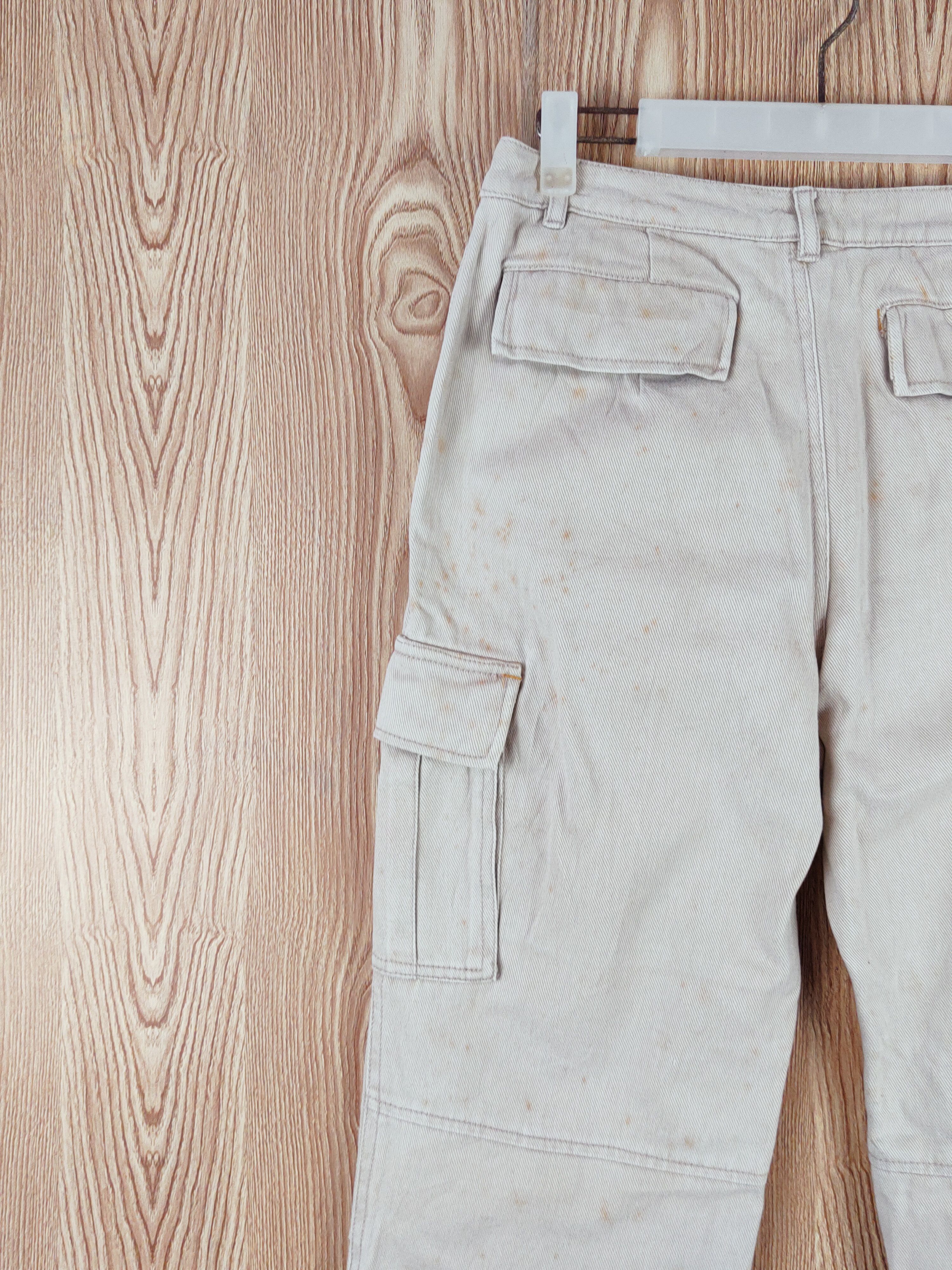 Japanese Brand Tache Beige Multipocket Tactical Cargo Pants #W839 Size US 29 - 8 Thumbnail