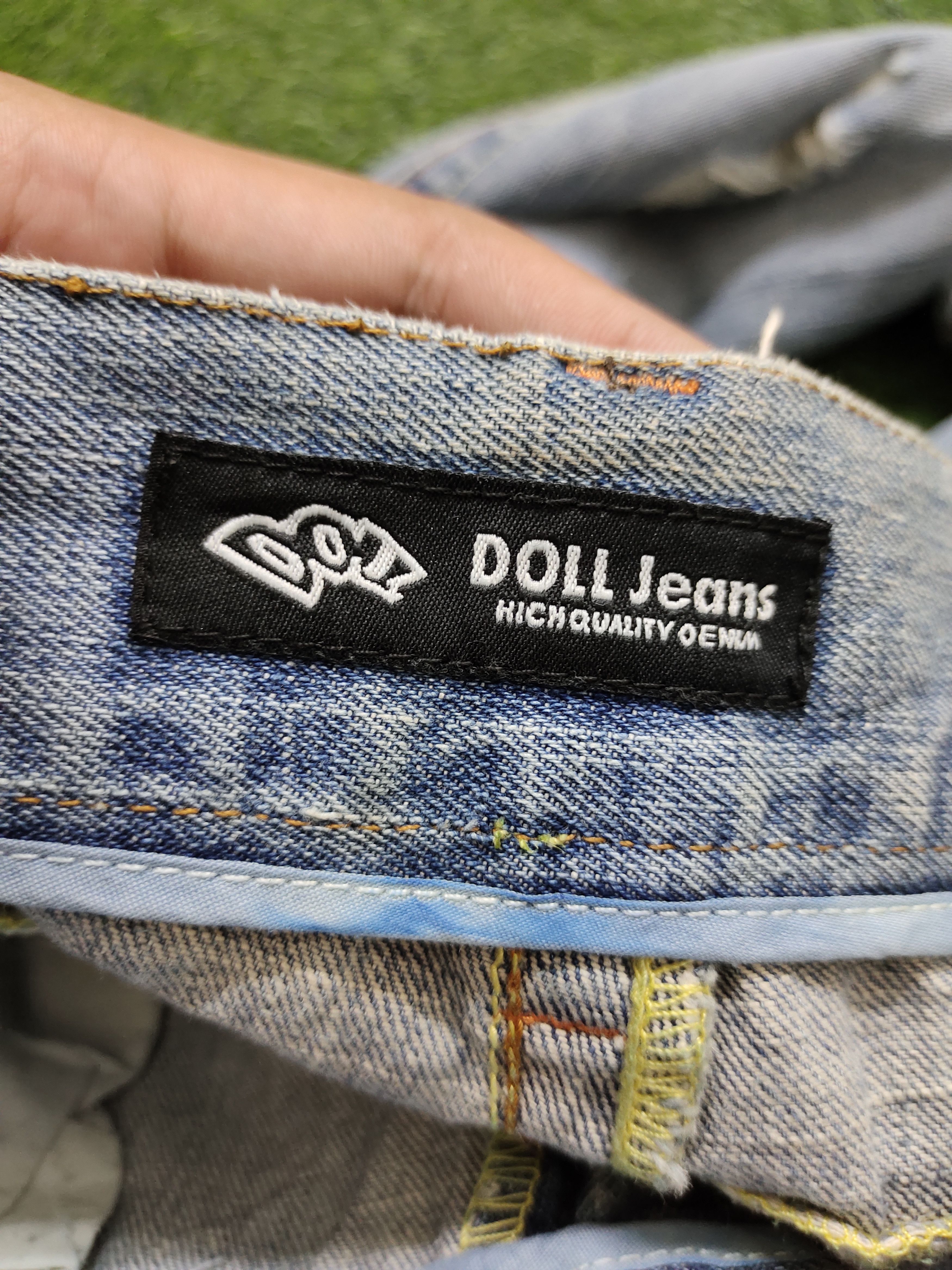 If Six Was Nine Flare Jeans Doll Distress Faded Boot Cut Y2k Mudmax Size US 30 / EU 46 - 20 Thumbnail
