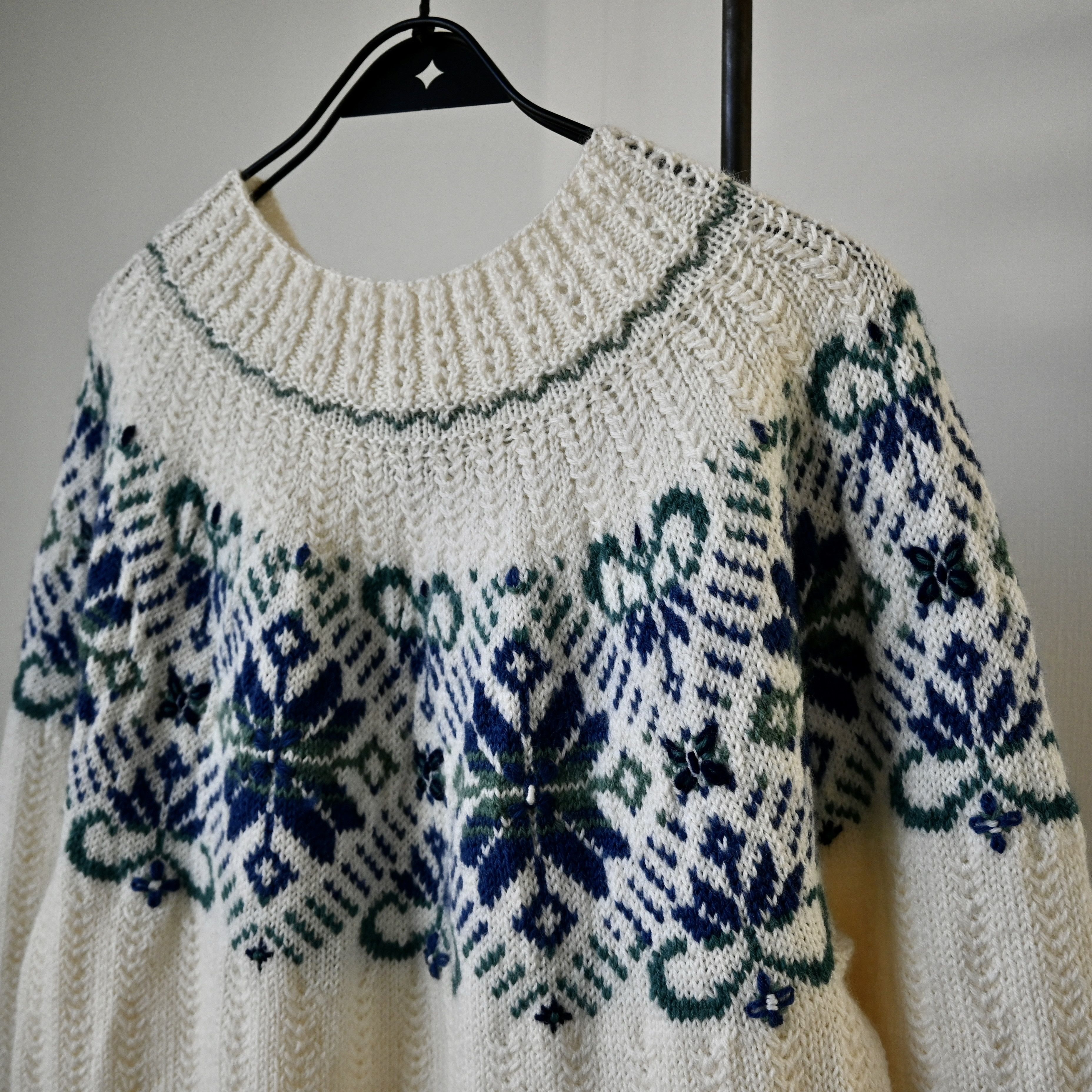 Dale Of Norway VTG Dale of Norway nordic frower and snow pattern sweater, M Size M / US 6-8 / IT 42-44 - 4 Thumbnail