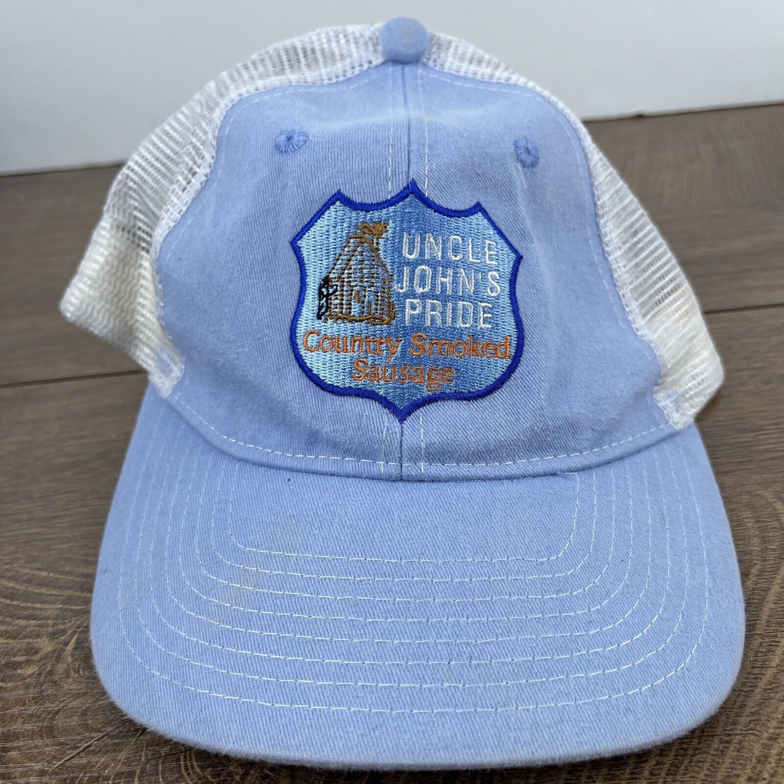 Other Uncle Johns Pride Hat Country Smoked Sausage Blue Hat Adjust Size ONE SIZE - 3 Thumbnail