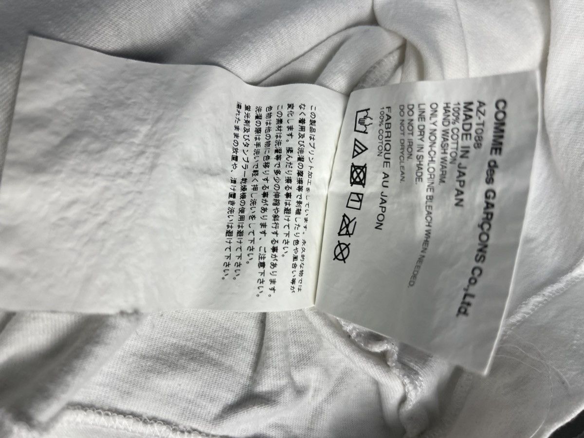 Comme des Garcons Comme des Garçons PLAY Black Heart Tee – White (XL) Size US XL / EU 56 / 4 - 3 Thumbnail