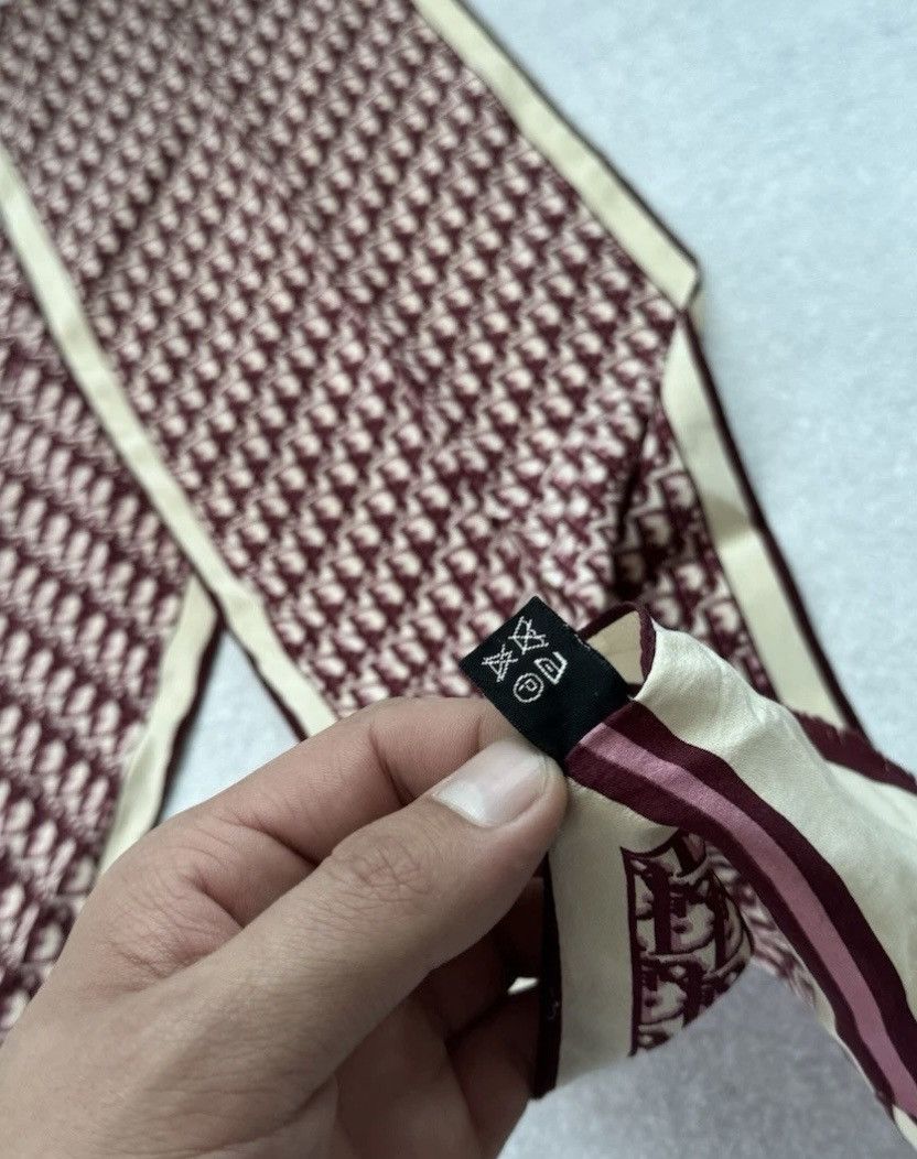 Dior Vintage Christian Dior Silk 100% Monogram Scarf Wmns Luxury Size ONE SIZE - 10 Thumbnail