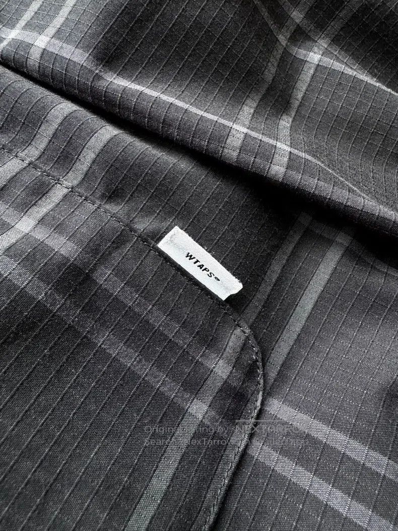 Wtaps Wtaps Black plaid shirt Size US L / EU 52-54 / 3 - 6 Thumbnail