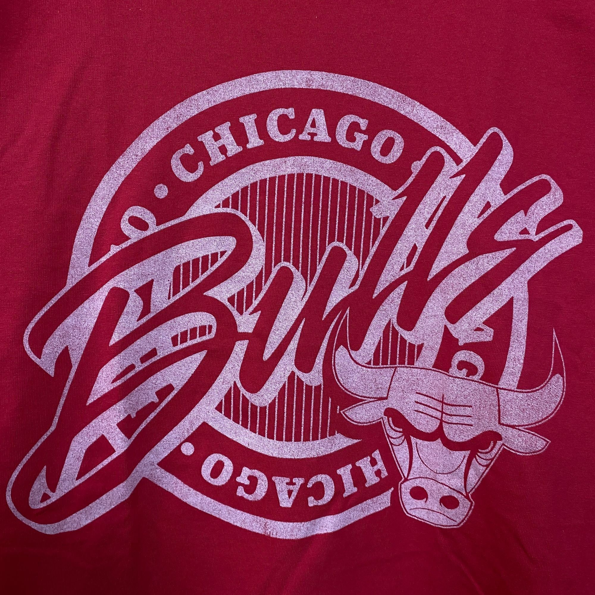 Junk Food Junk Food Clothing NBA Chicago Bulls Crest Vintage Style Tee Size US S / EU 44-46 / 1 - 2 Thumbnail