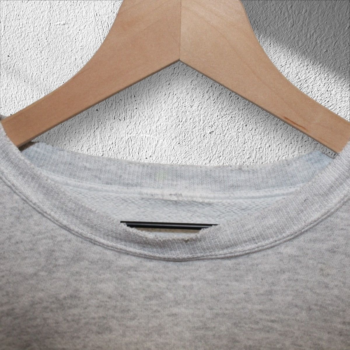 Vintage Vintage Blank Grey Crewneck Sweatshirt Pullover Large Size US L / EU 52-54 / 3 - 3 Thumbnail