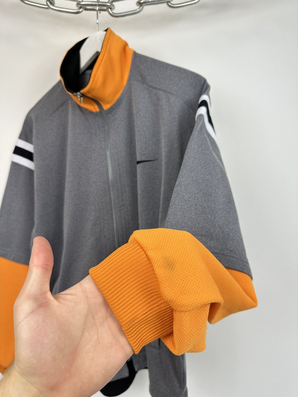 Nike Vintage 90s Nike Big Logo Embroidered Retro Track Jacket Size US S / EU 44-46 / 1 - 8 Thumbnail